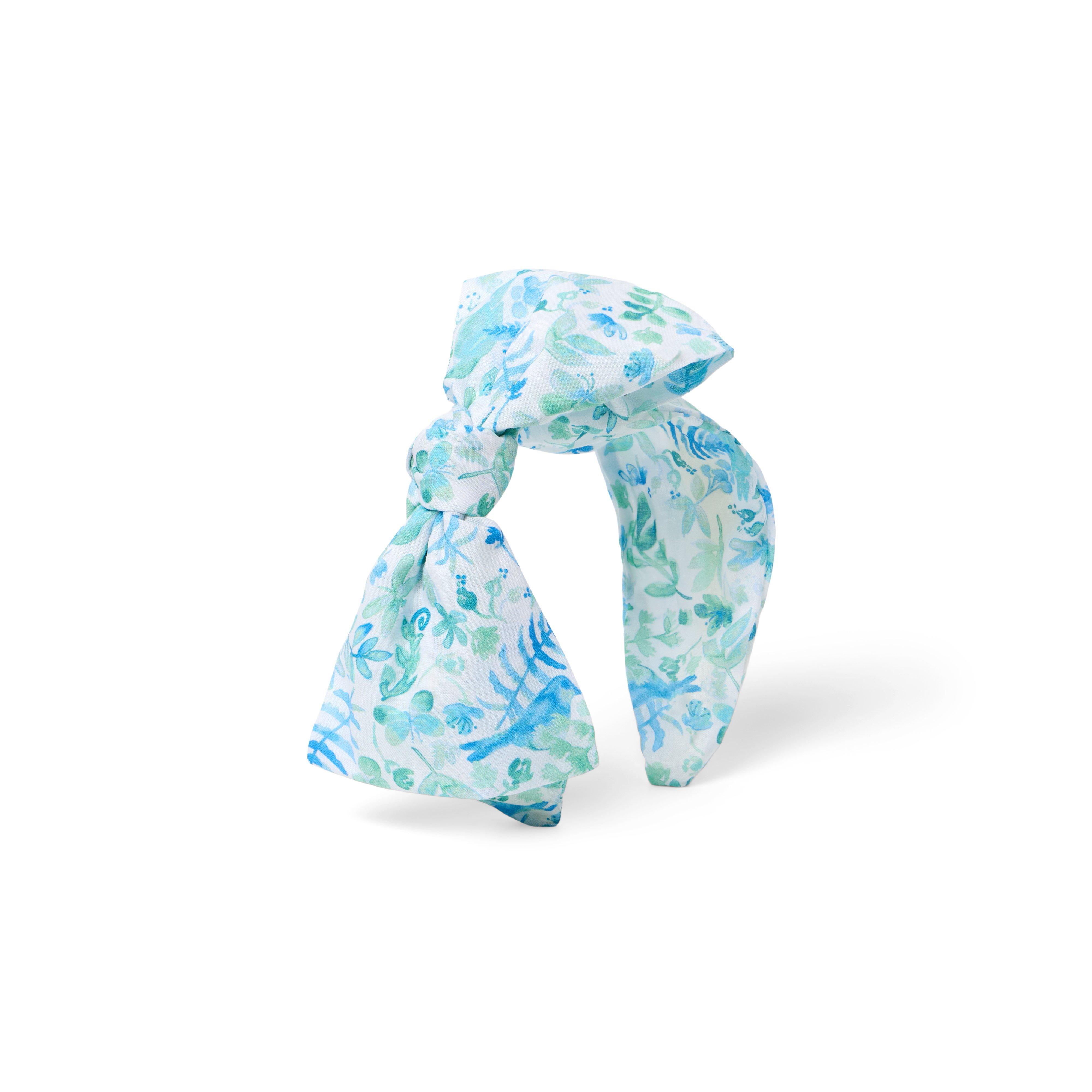 Janie and Jack Floral Bow Headband