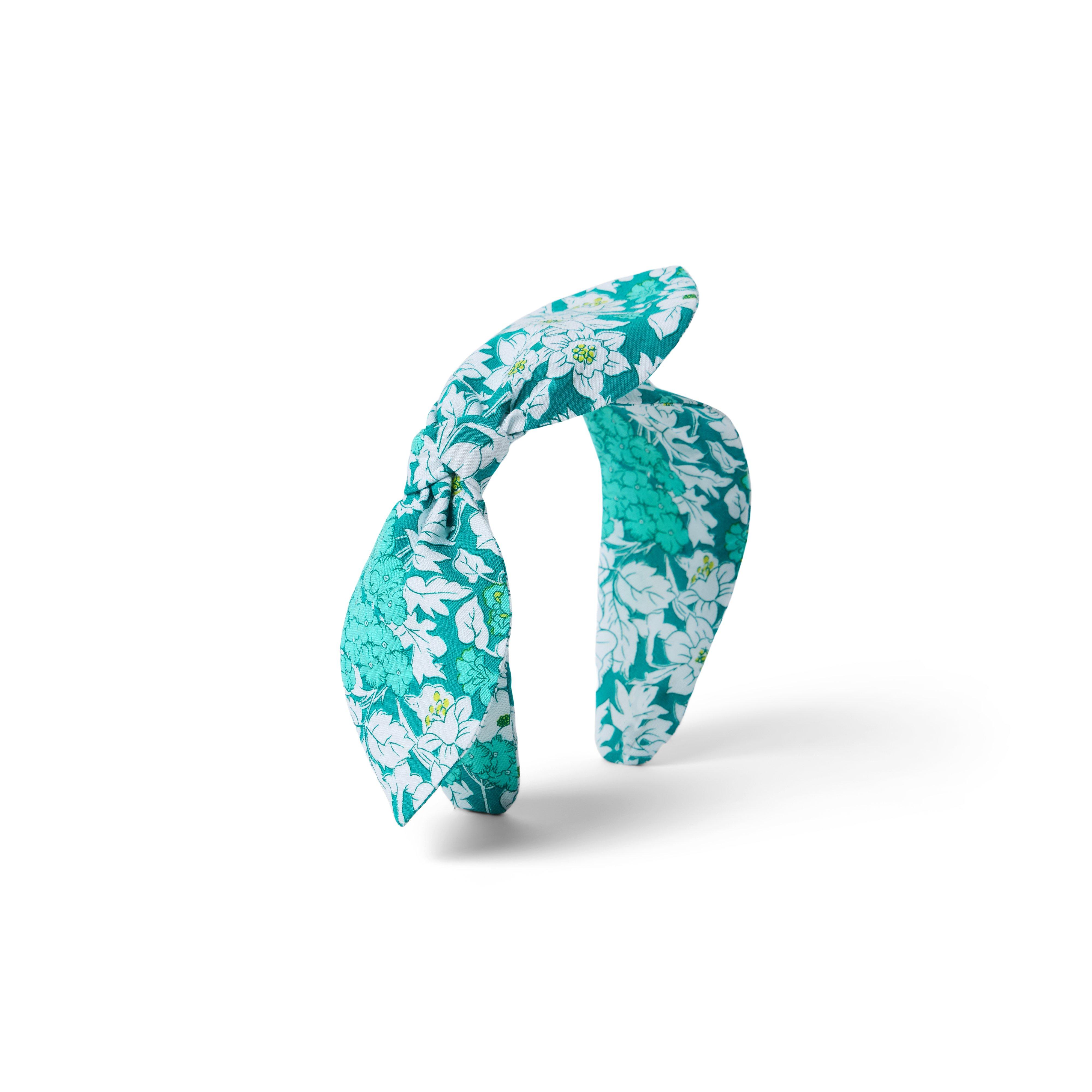 Janie and Jack Floral Bow Headband