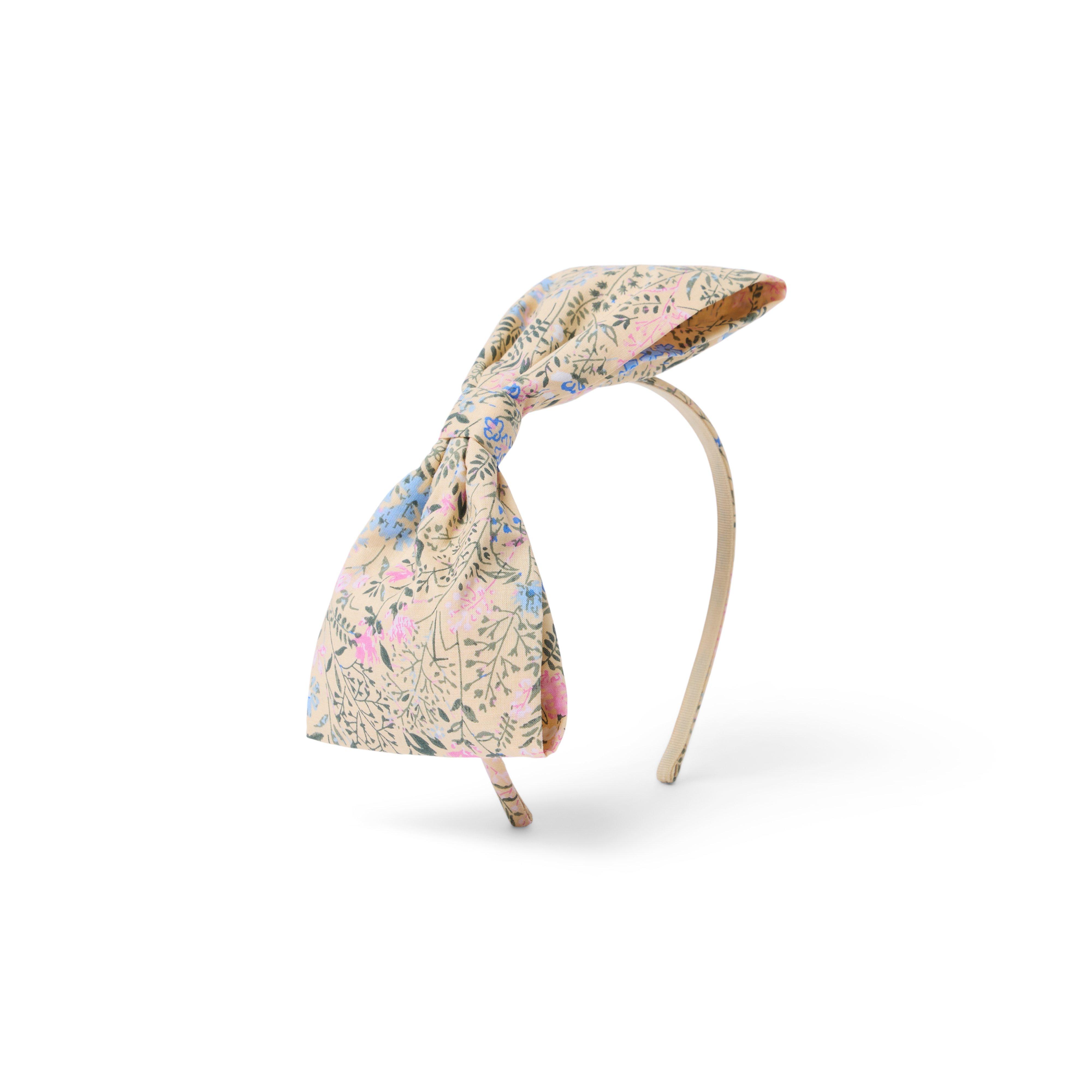 Janie and Jack Floral Bow Headband