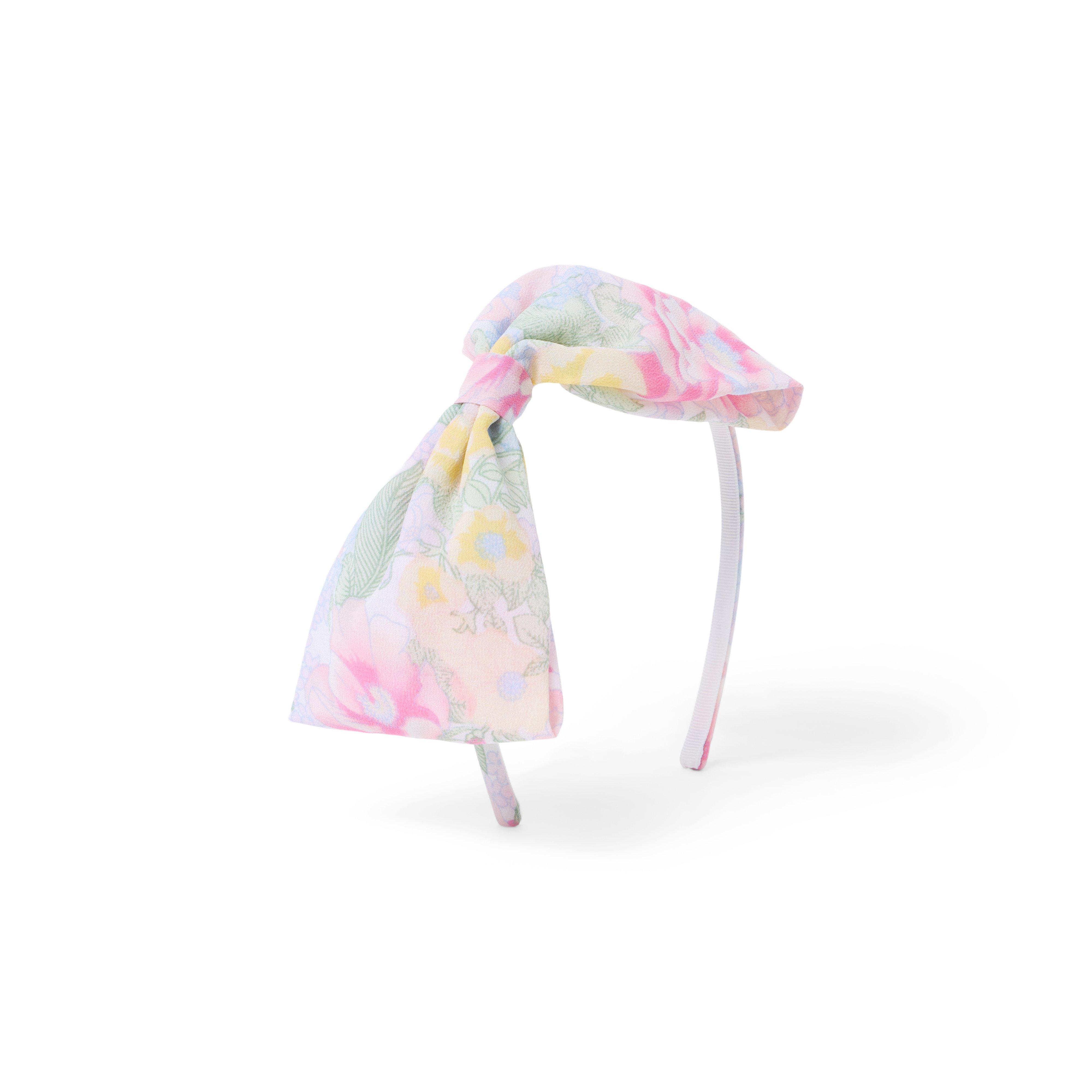 Janie and Jack Floral Bow Headband