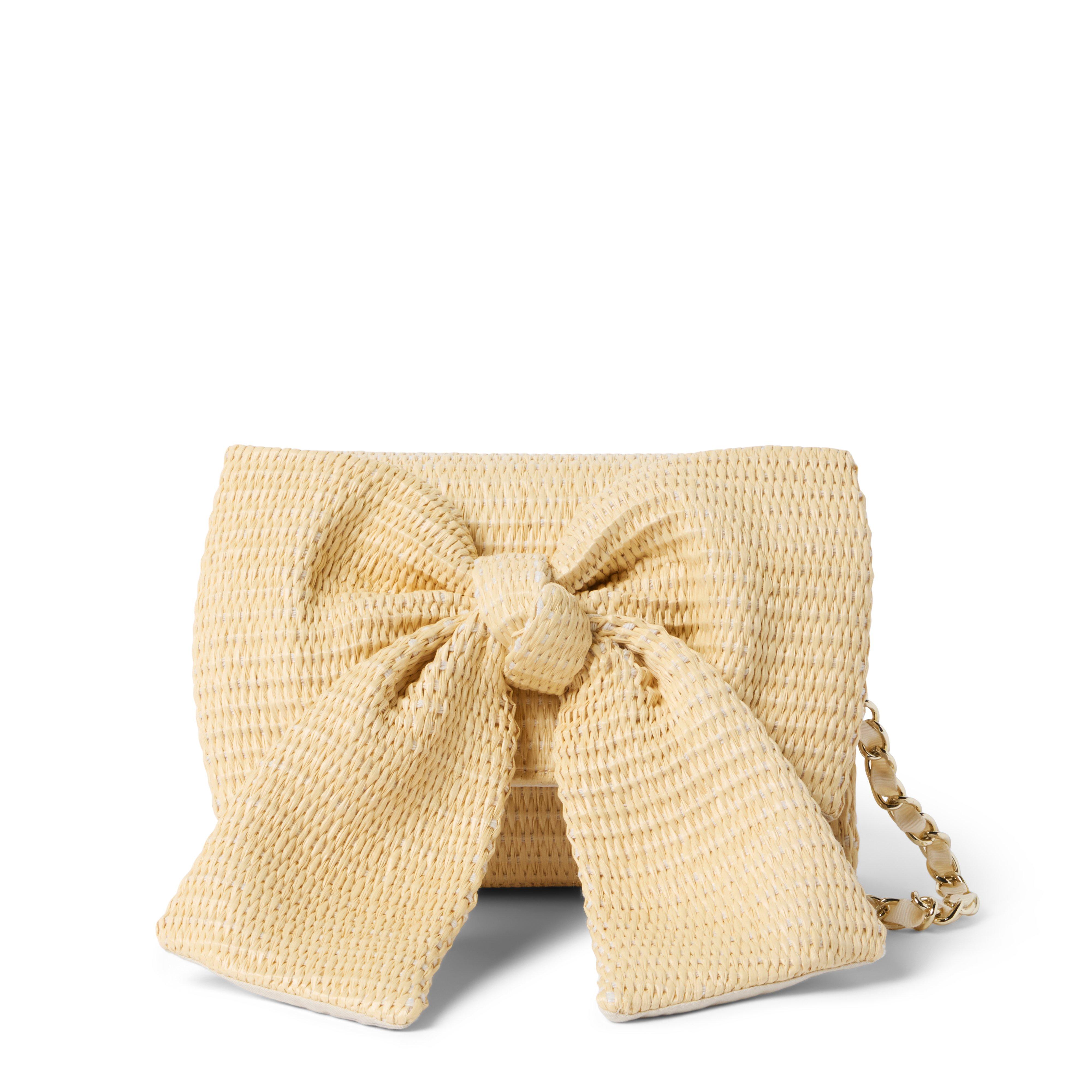Janie and Jack Straw Bow Purse