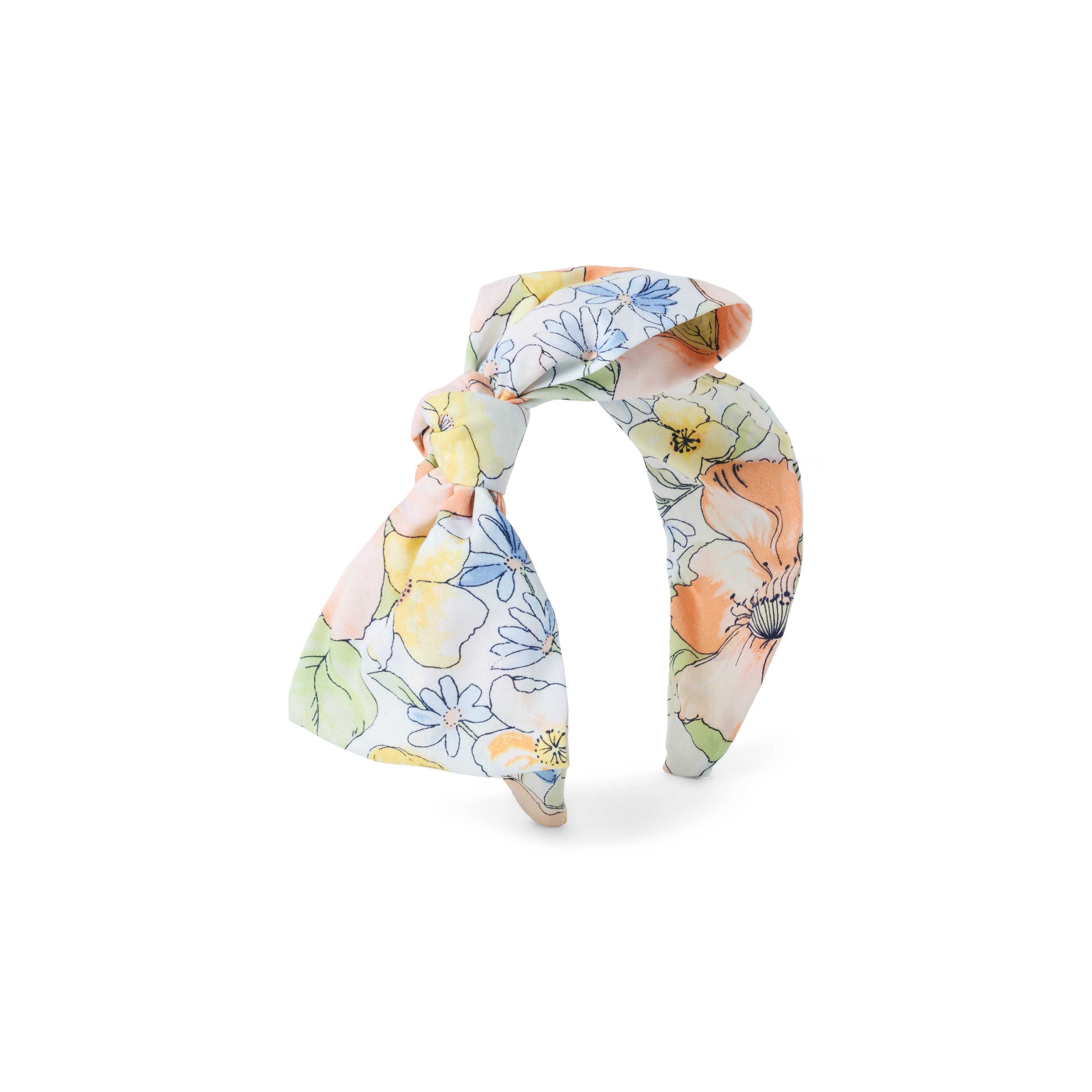 Janie and Jack Floral Bow Headband