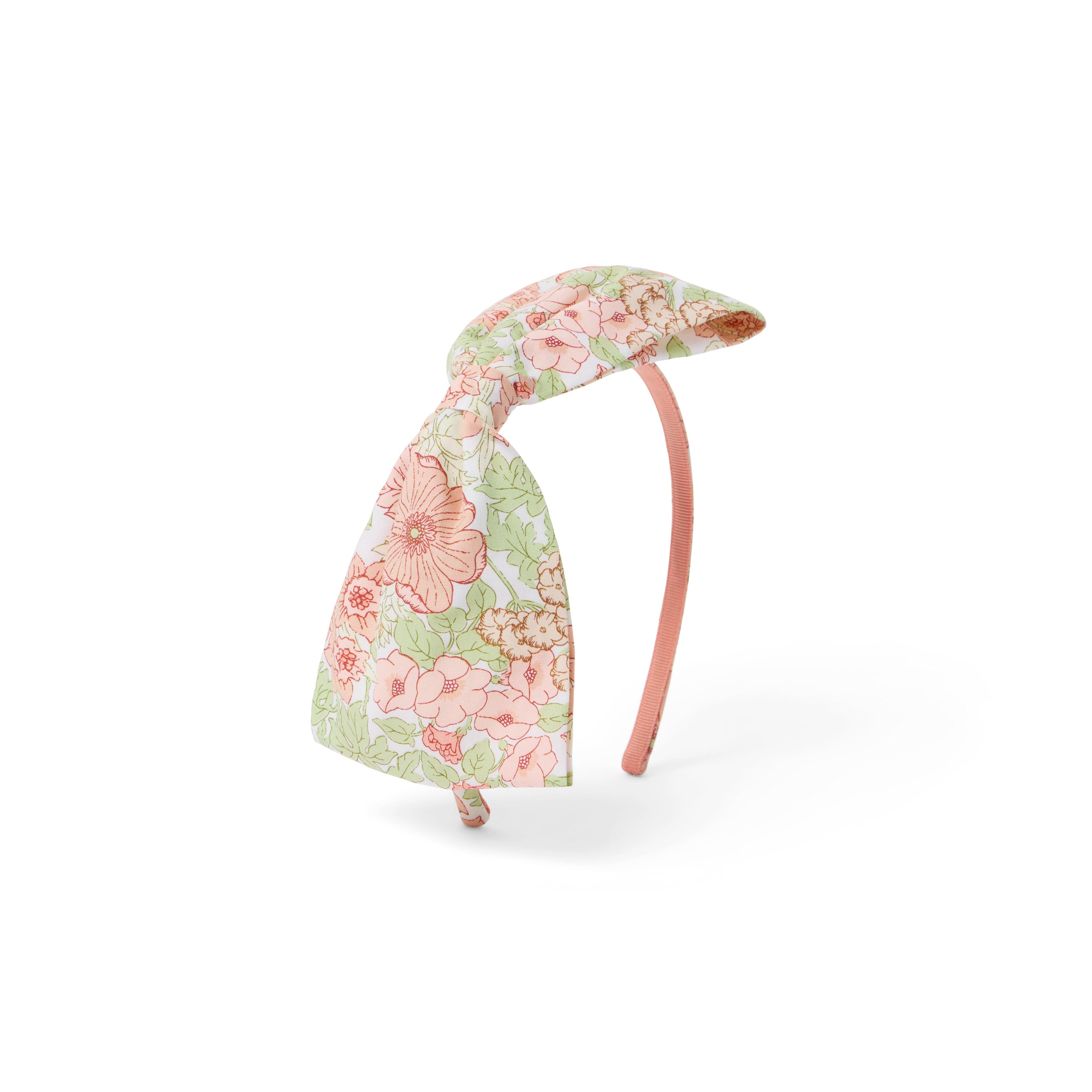 Janie and Jack Floral Bow Headband