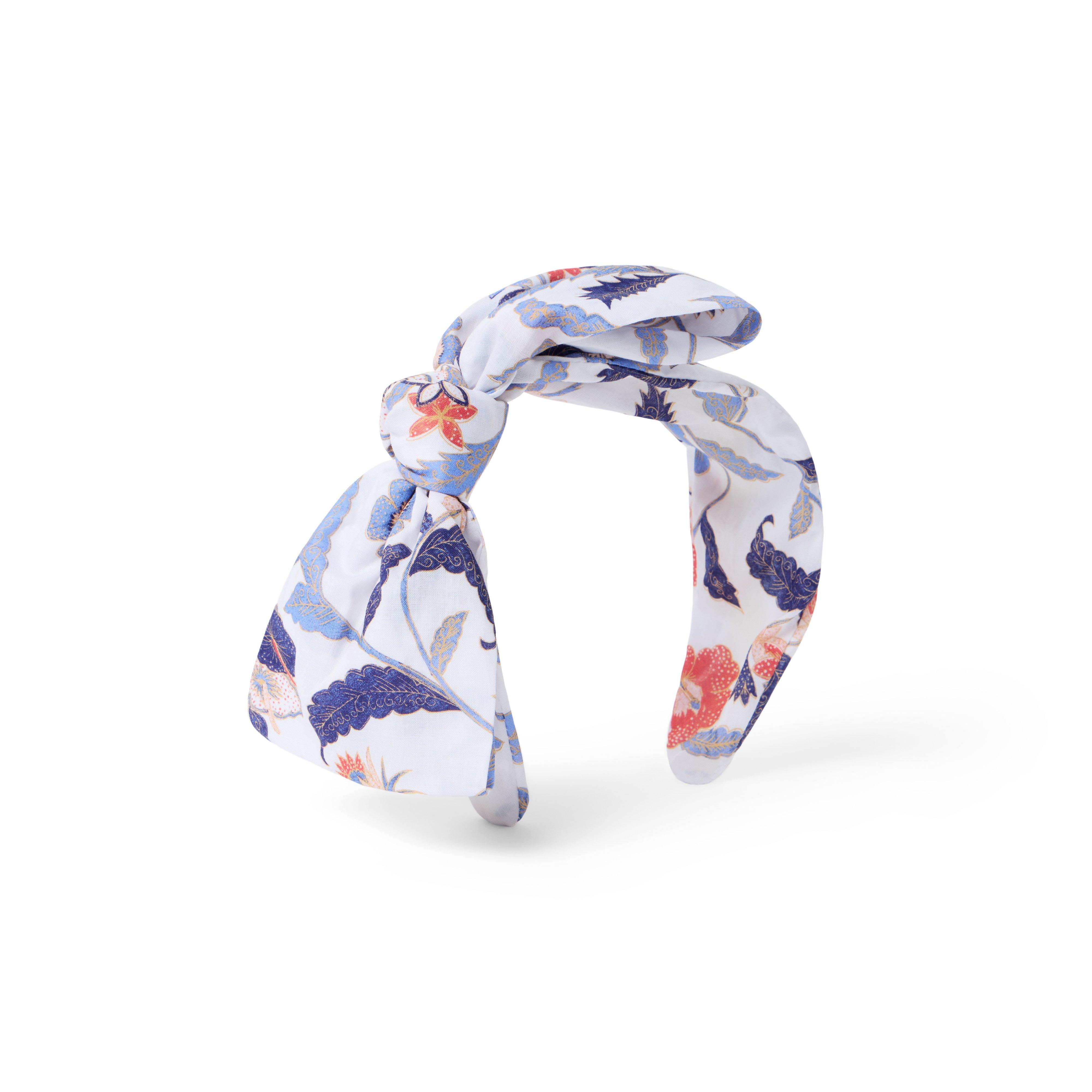 Janie and Jack Floral Bow Headband