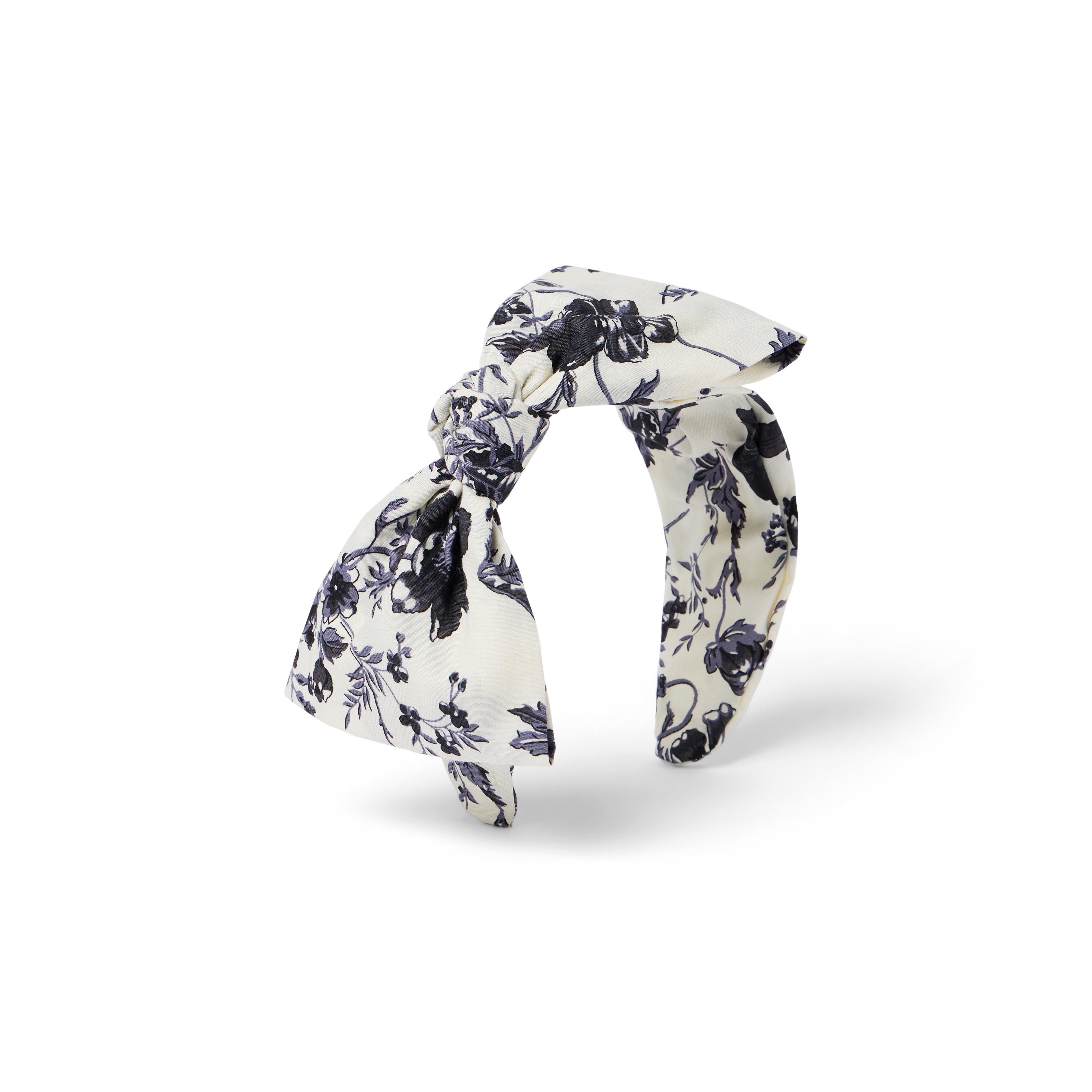 Janie and Jack Floral Bow Headband