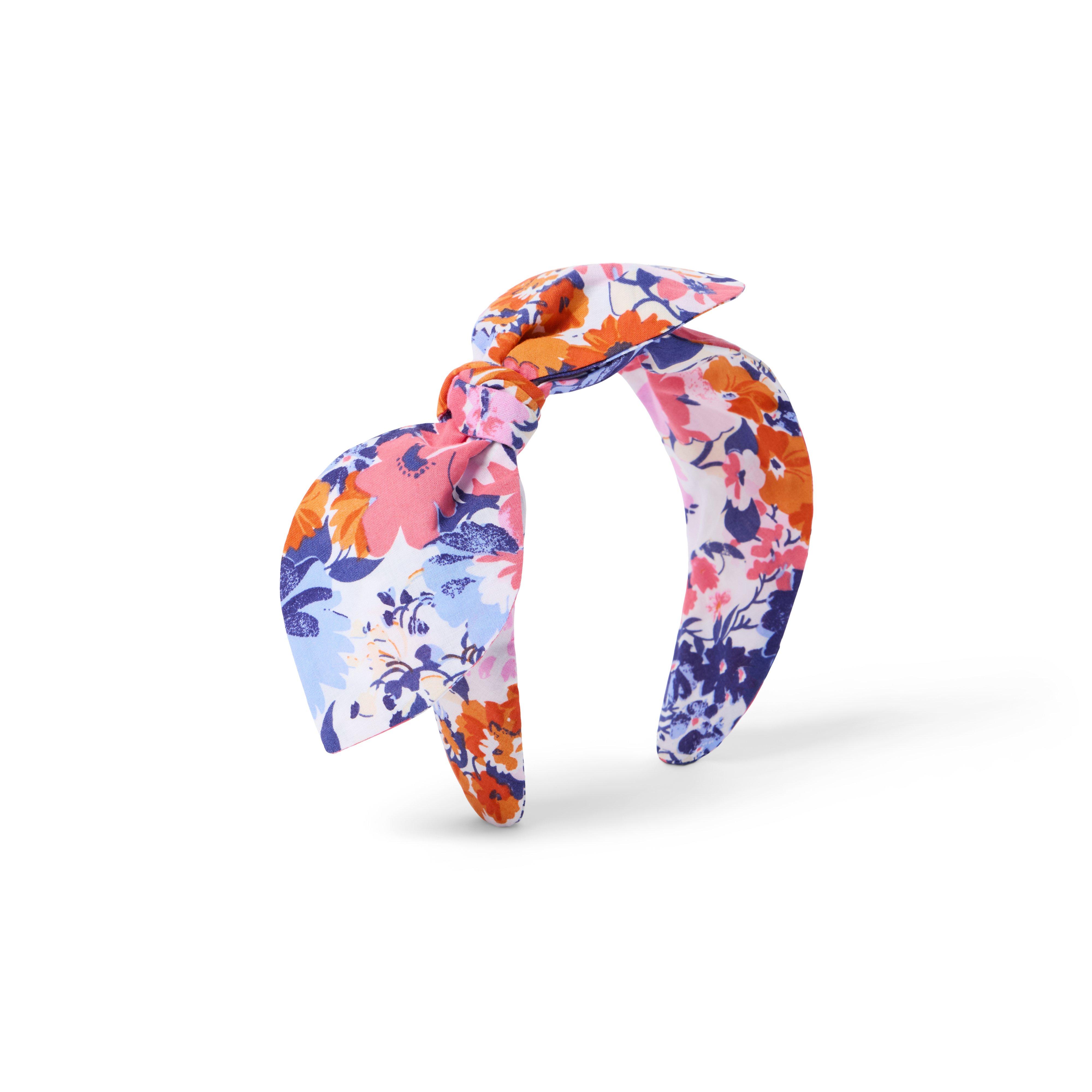 Janie and Jack Floral Bow Headband