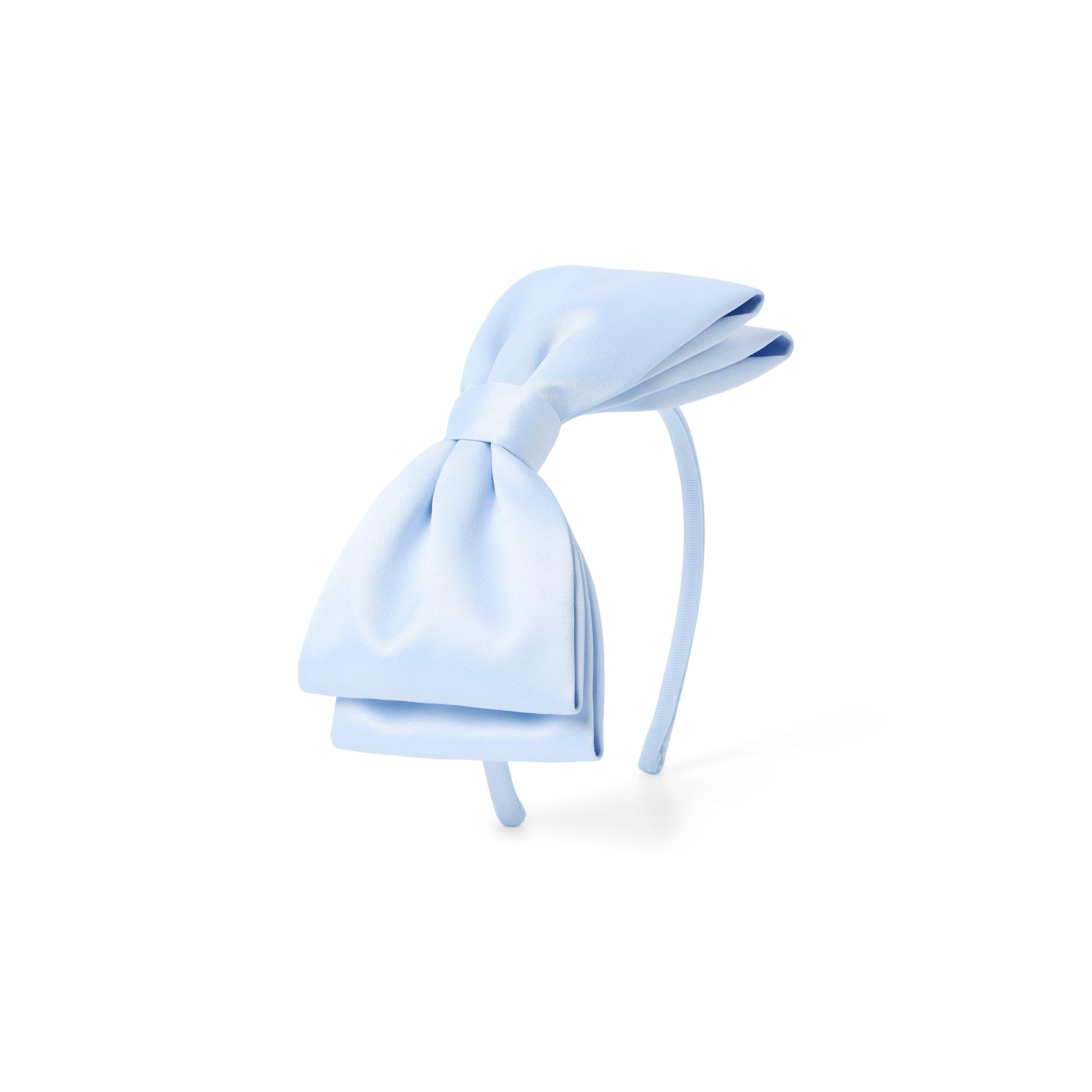 Janie and Jack Satin Bow Headband