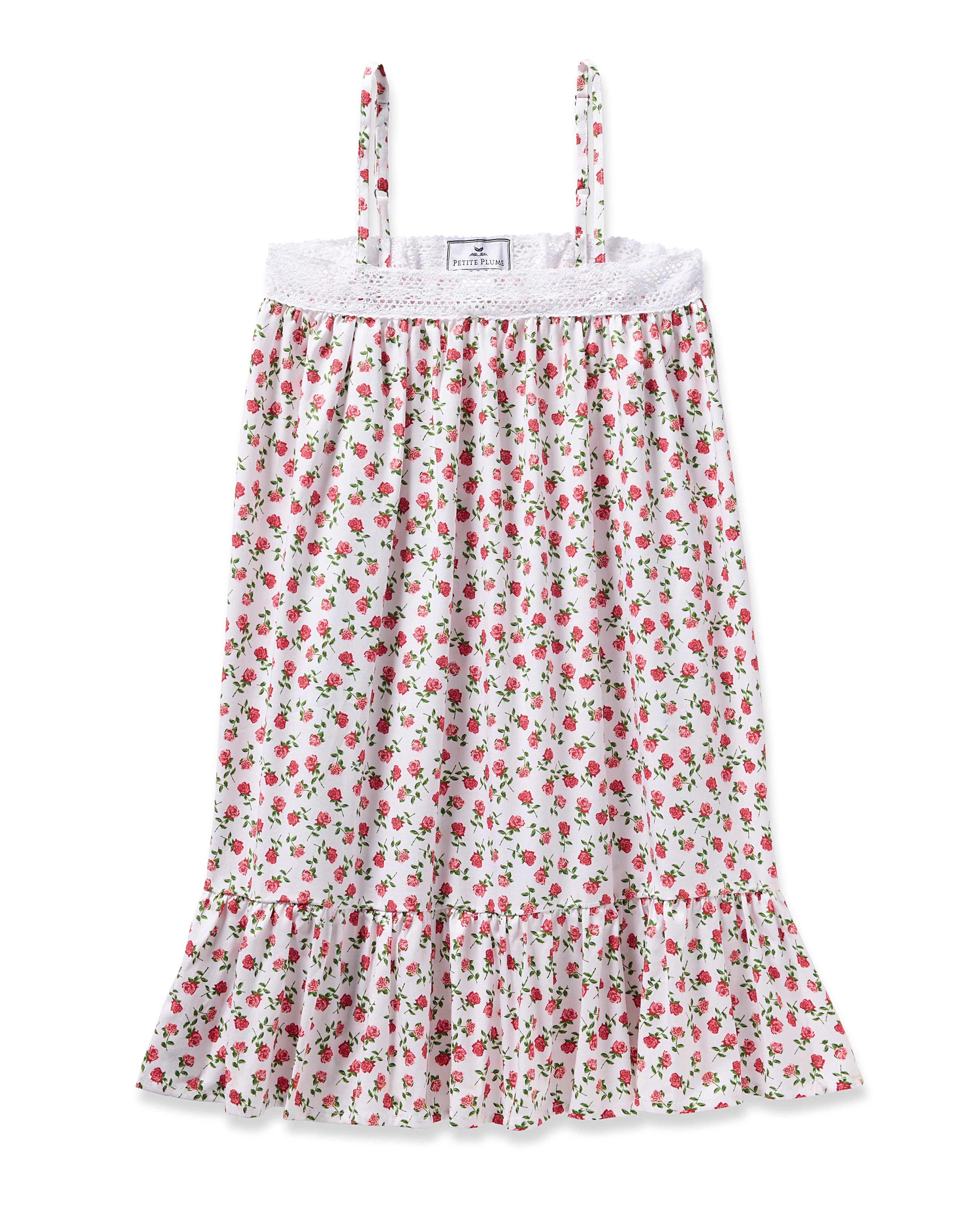 Janie and Jack Girls Lily Nightgown in Petite Petals