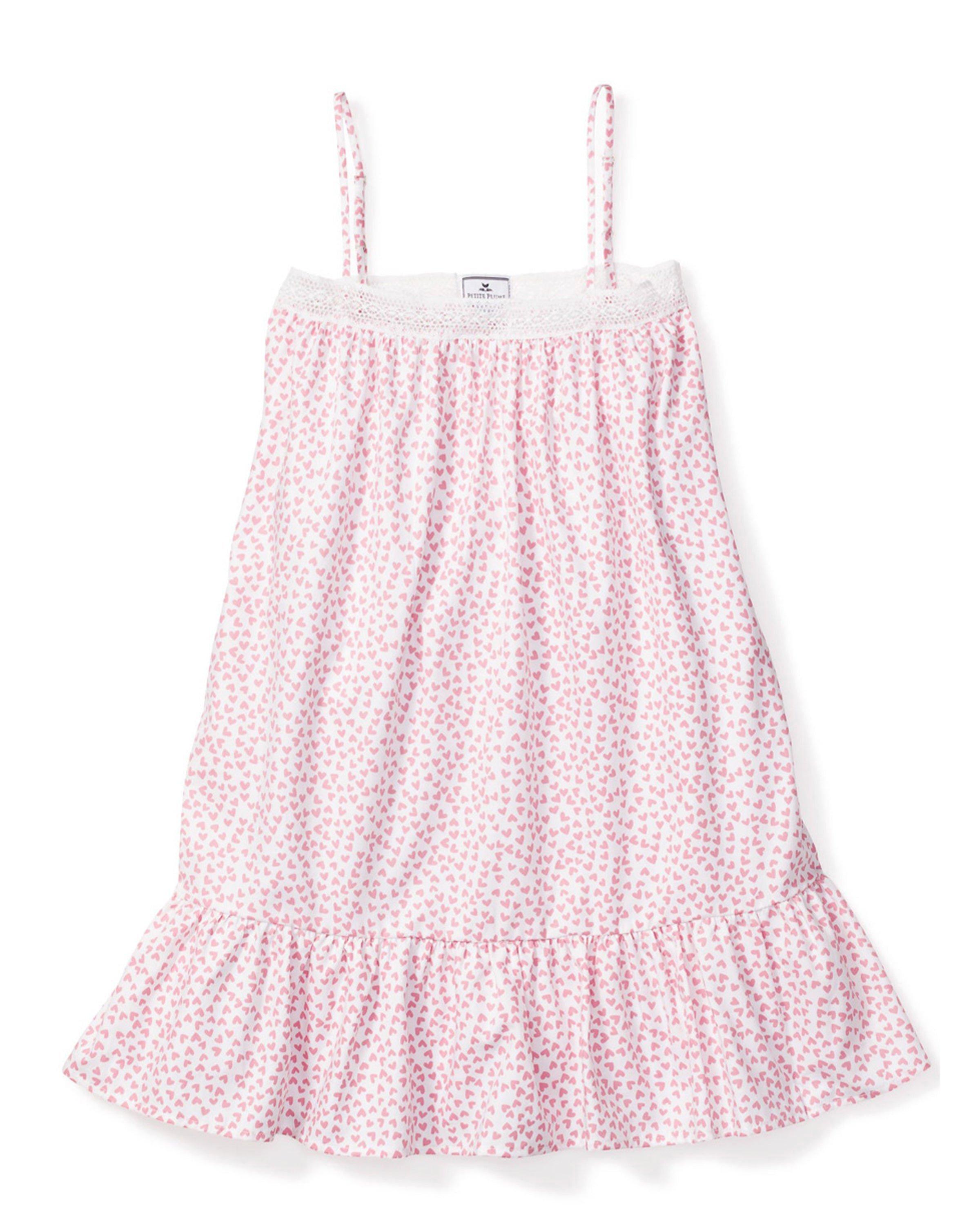 Janie and Jack Girls Lily Nightgown in Sweethearts