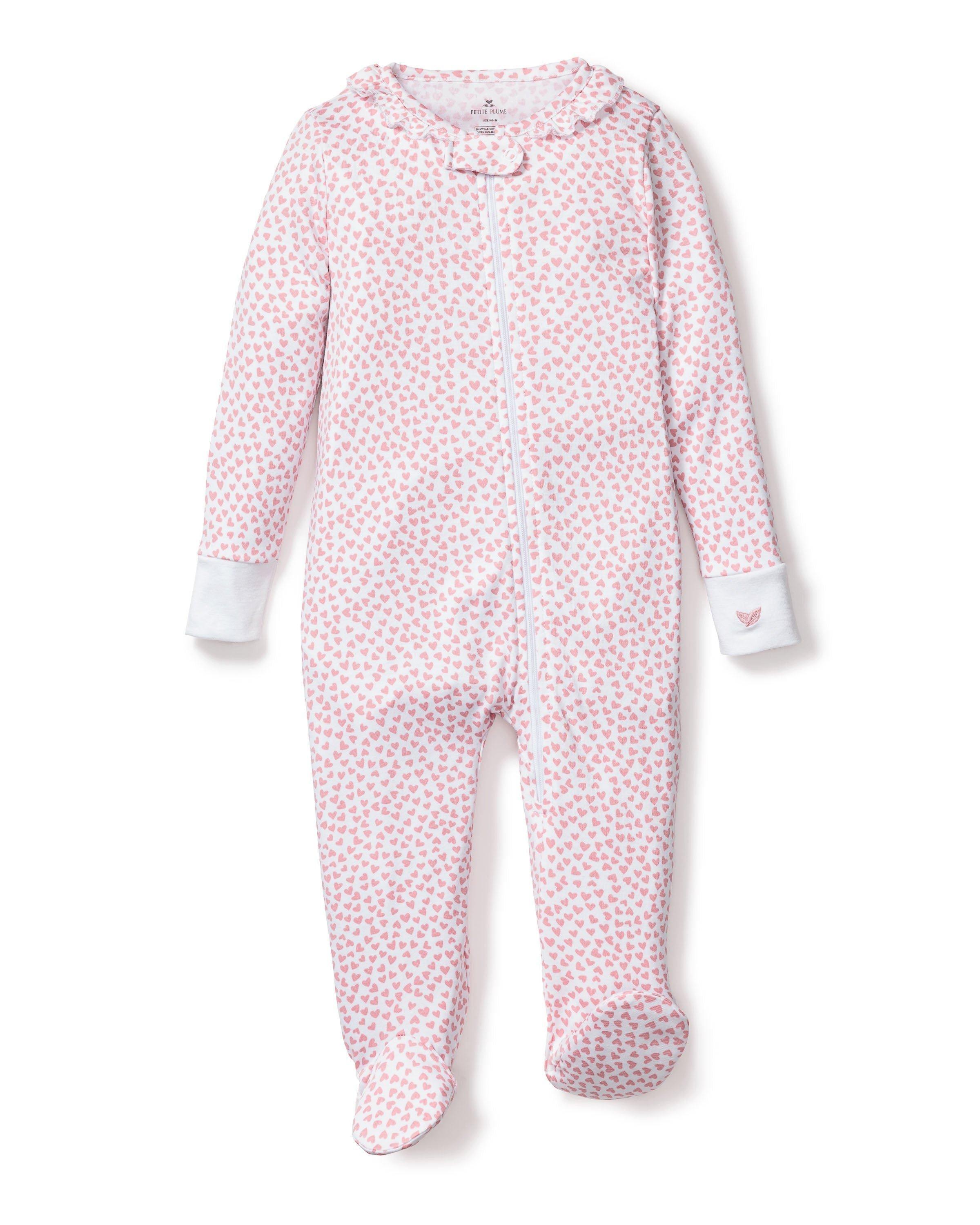 Janie and Jack Sweethearts Pima Cotton Romper