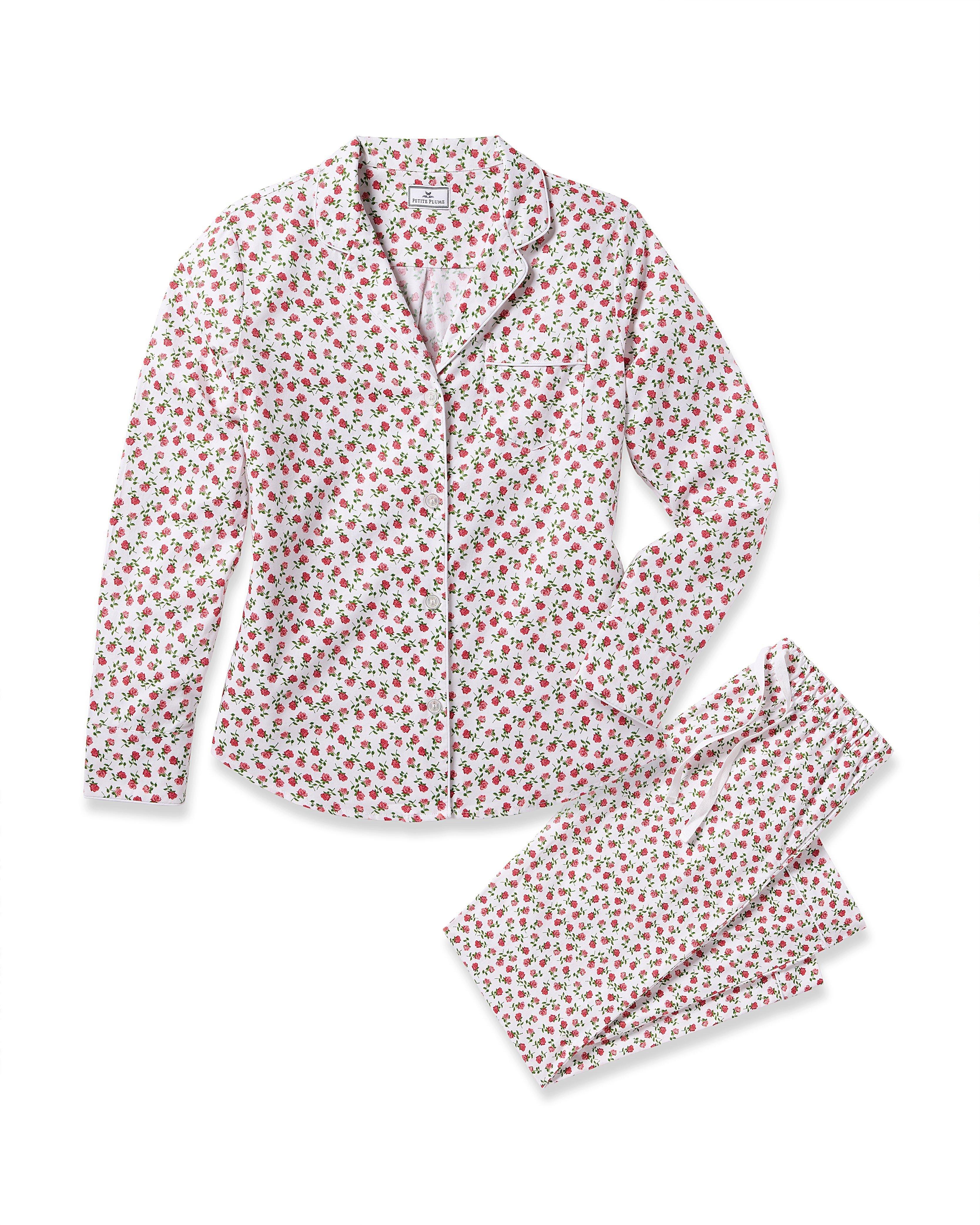 Janie and Jack Women's Pajama Set in Petite Petals