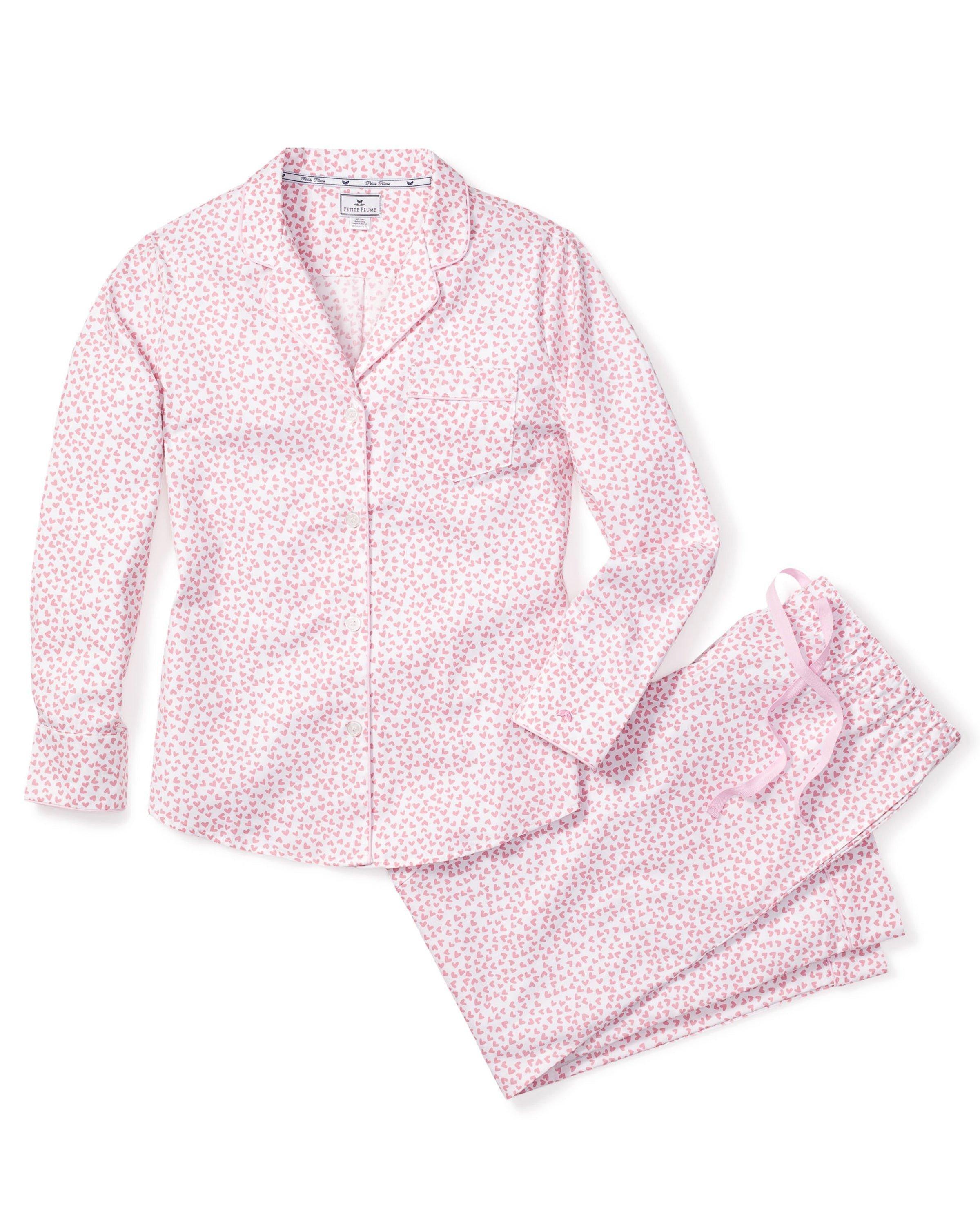 Janie and Jack Women's Pajama Set in Sweethearts