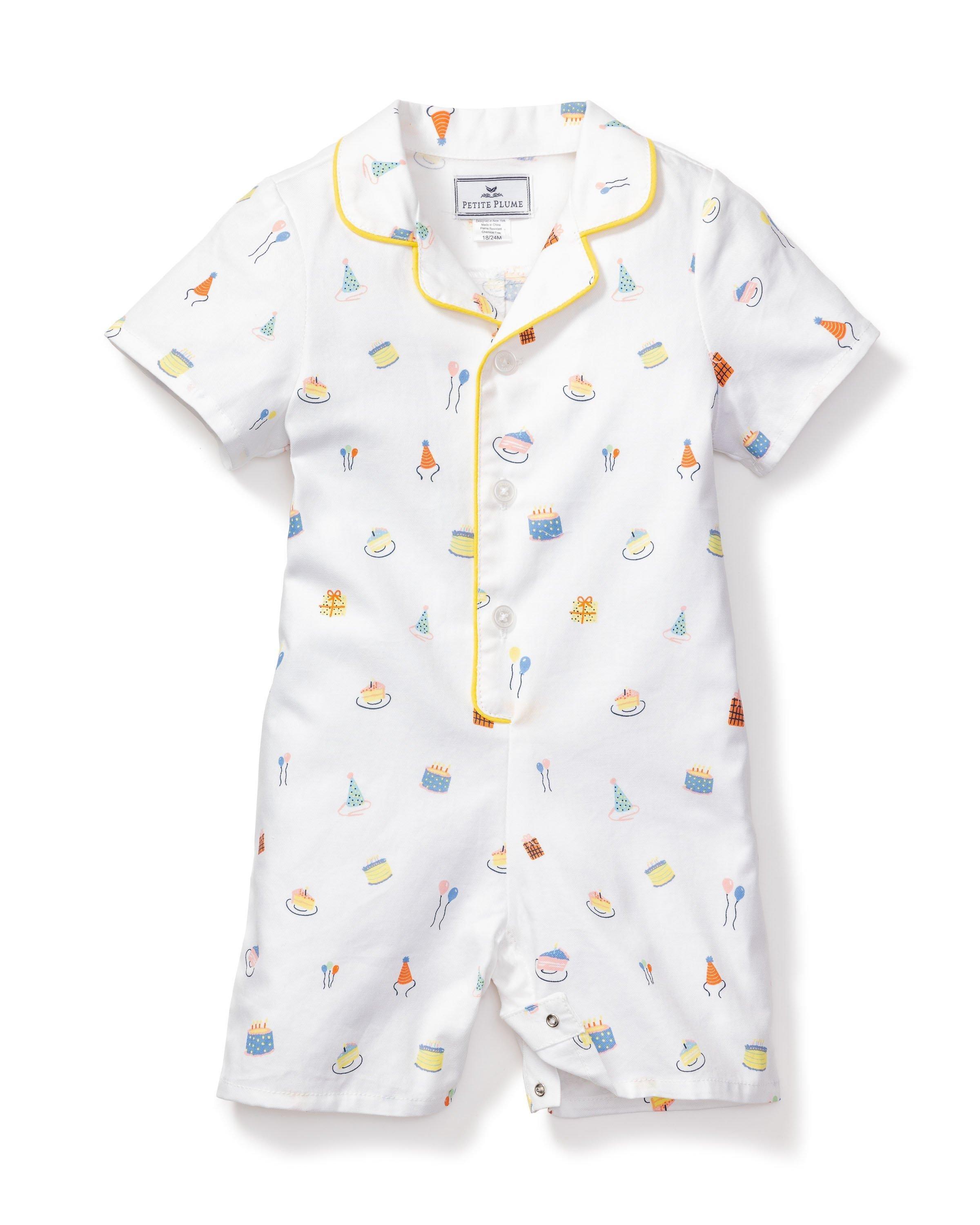 Janie and Jack Birthday Wishes Classic Romper