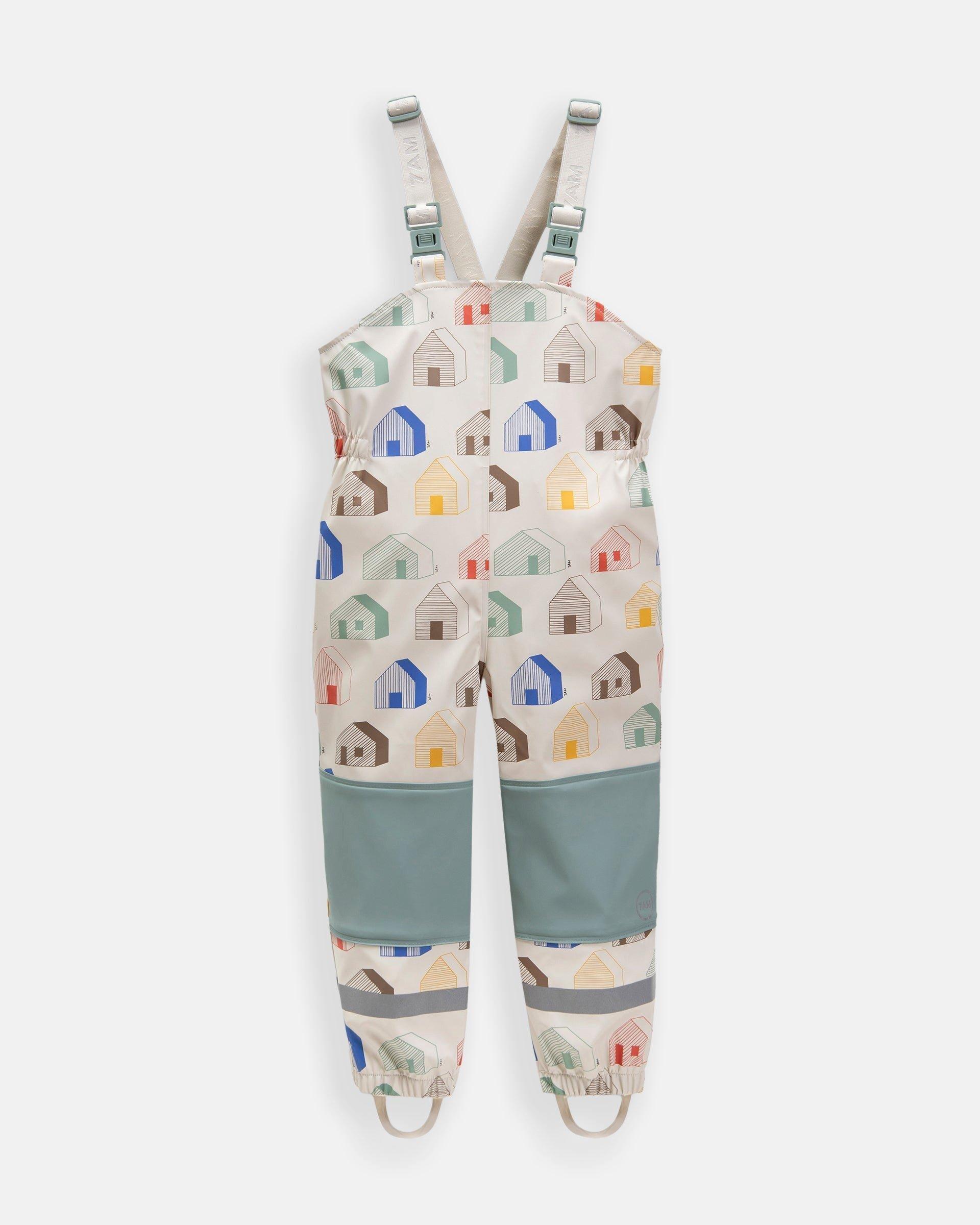 Janie and Jack Rain Suspender Pants