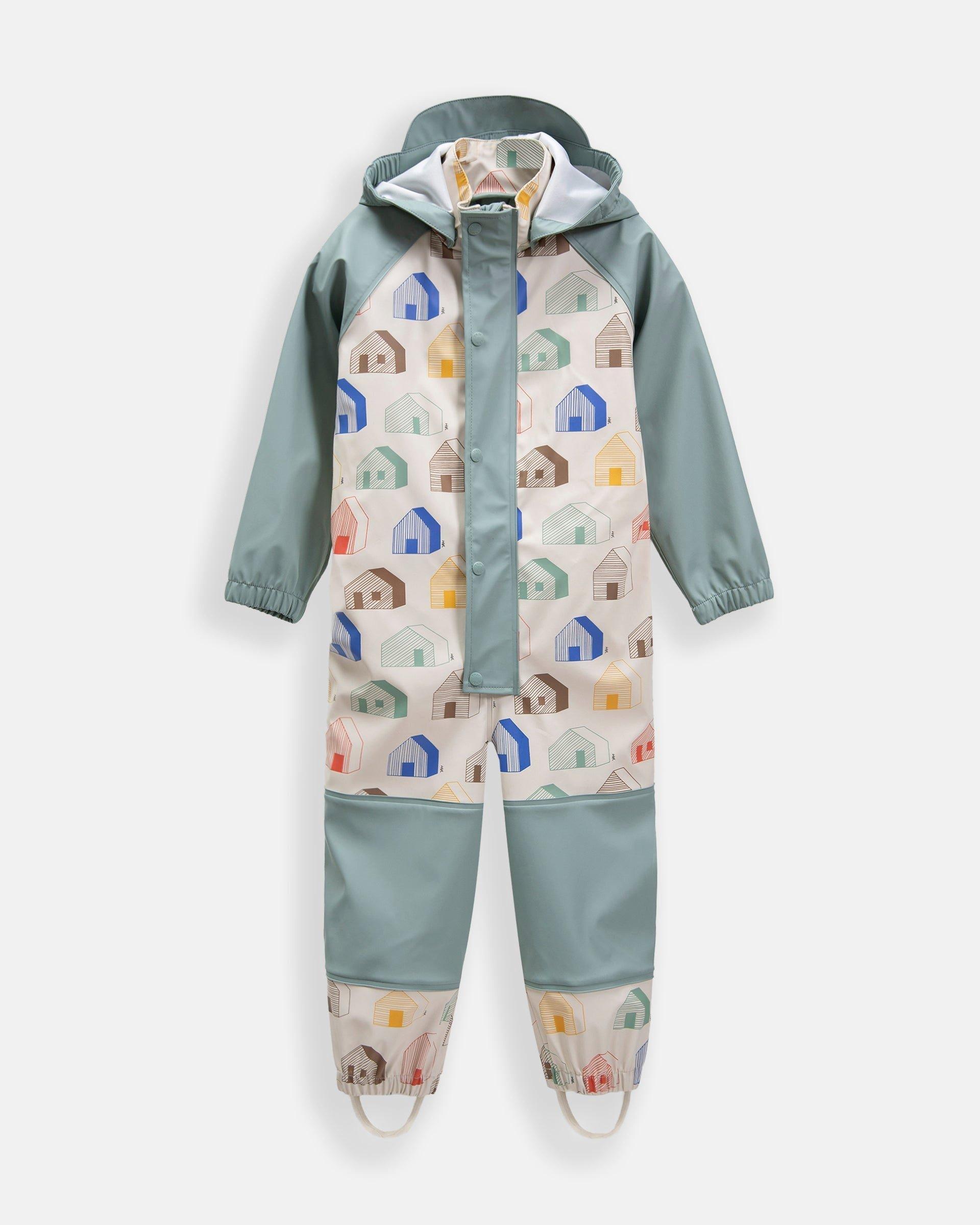 Janie and Jack Rain Coverall