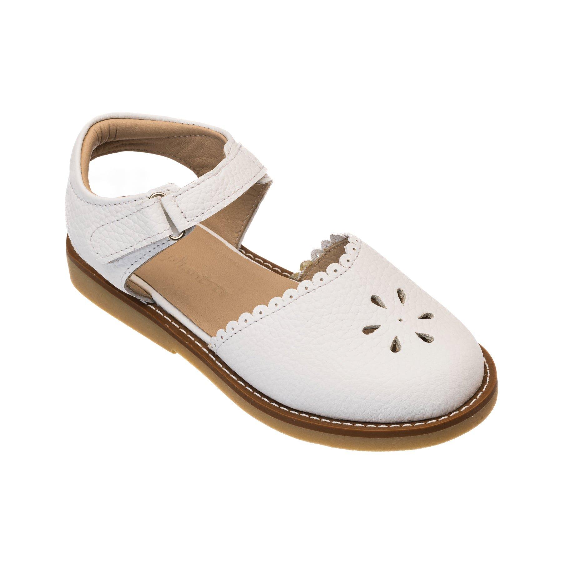 Janie and Jack Bellis Sandal White