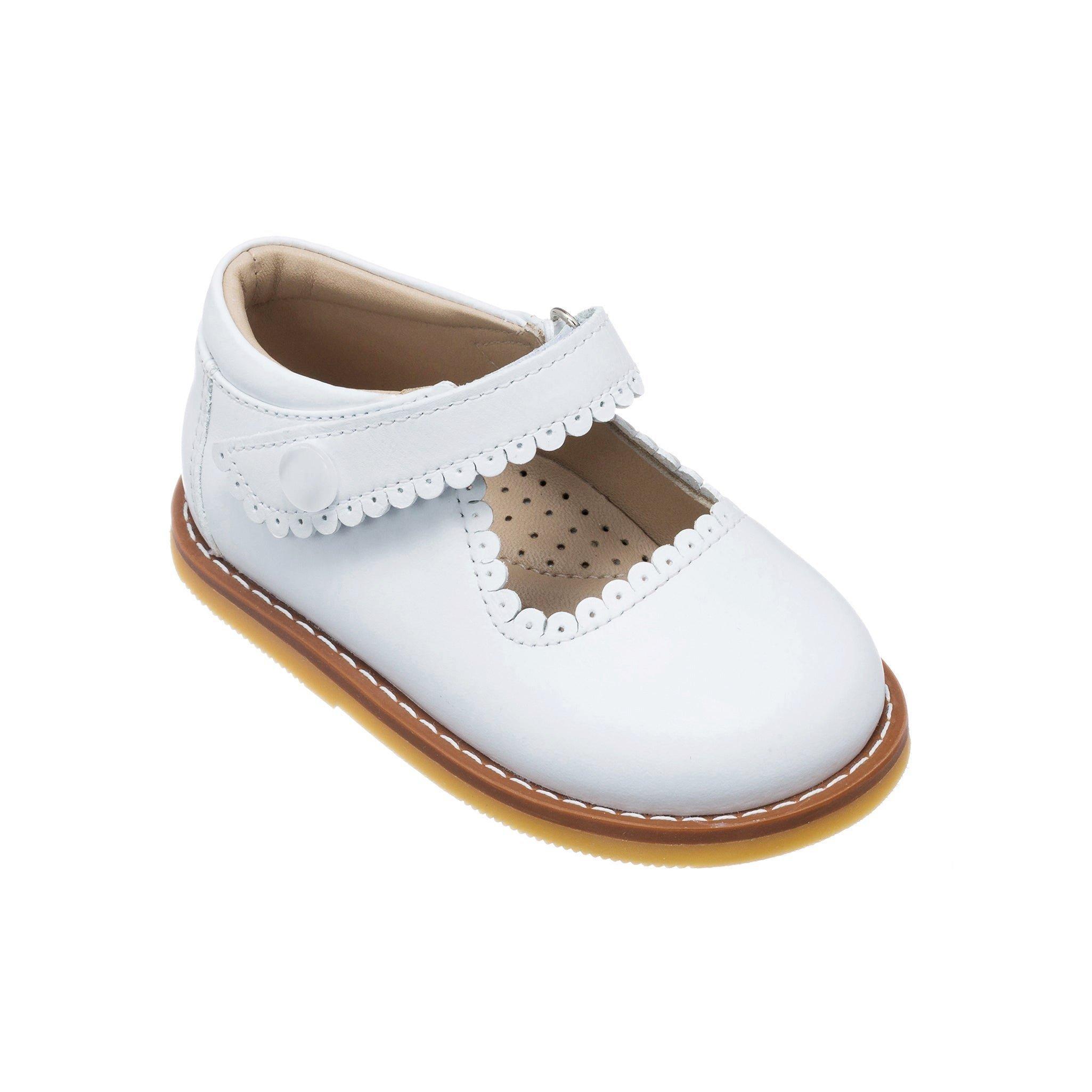 Janie and Jack Mary Jane Toddler White