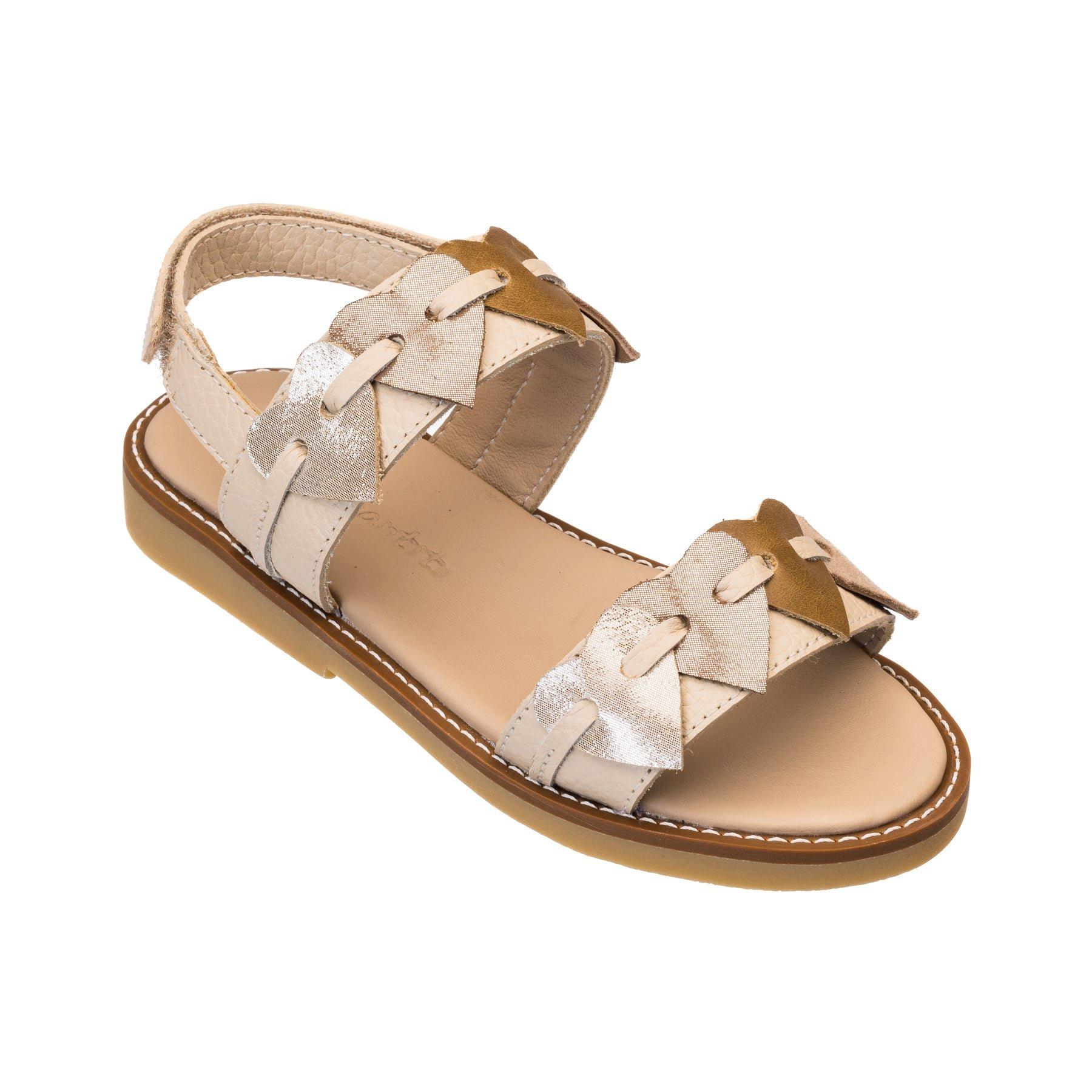 Janie and Jack Cuore Sandal Cream