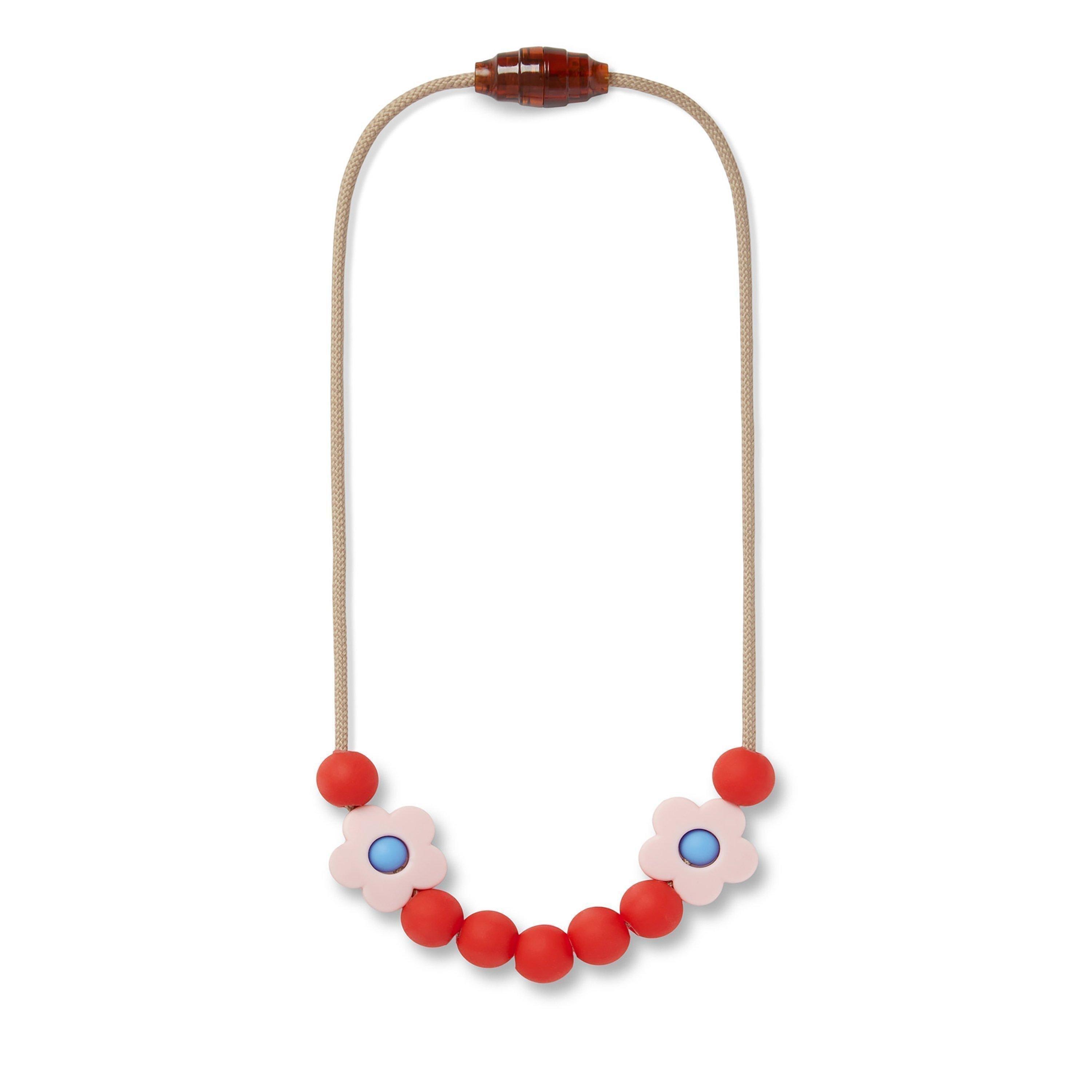 Janie and Jack Rose Daisy Sensory Necklace