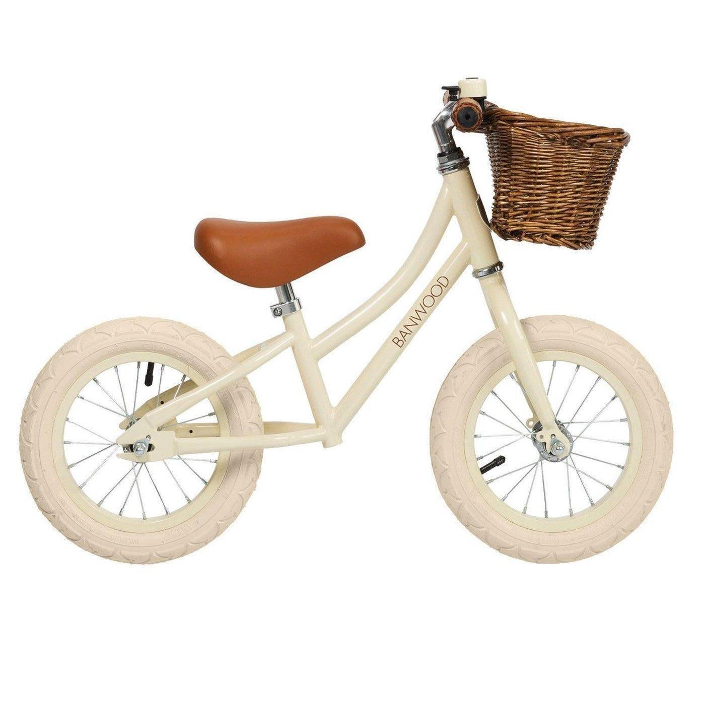 Janie and Jack Balance Bike First Go Cream