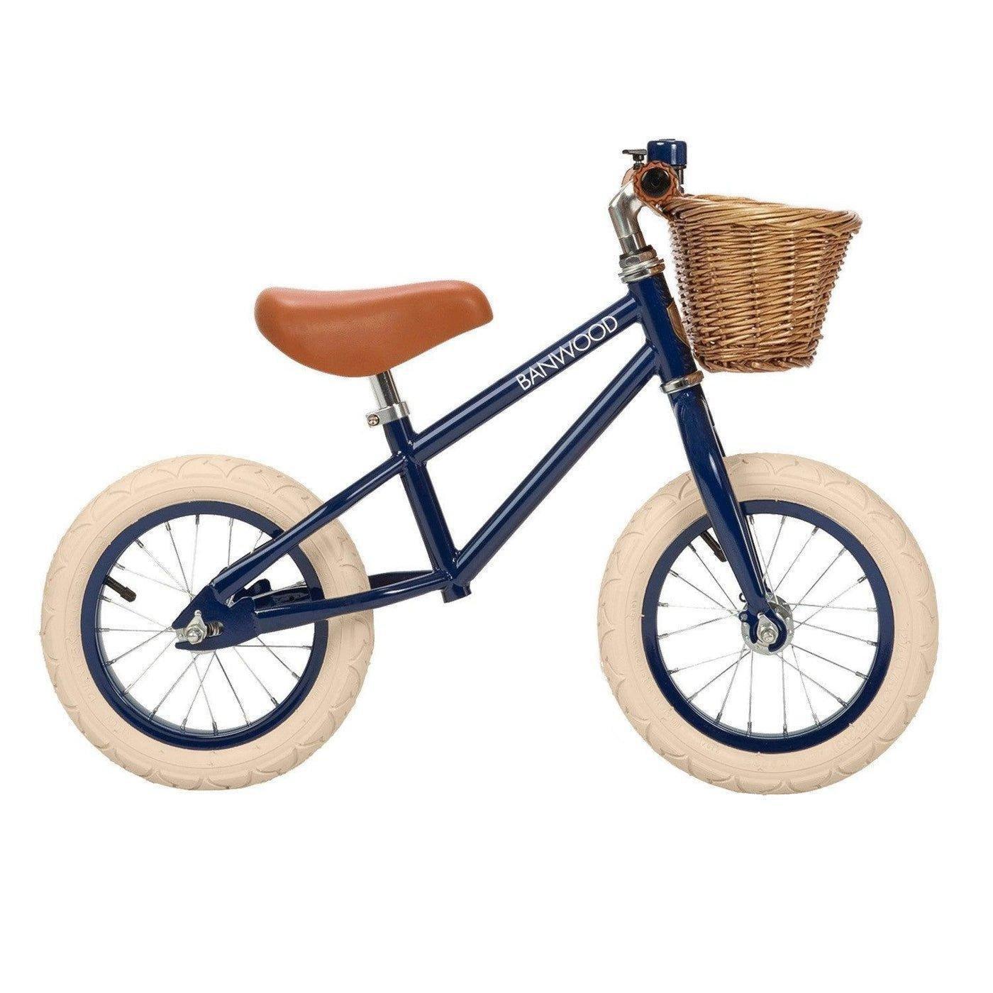Janie and Jack Balance Bike First Go Navy Blue