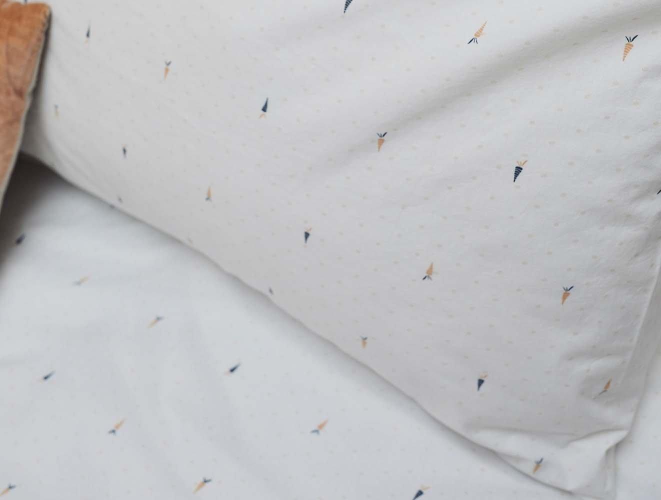 Janie and Jack Organic Carrotology Pillowcase