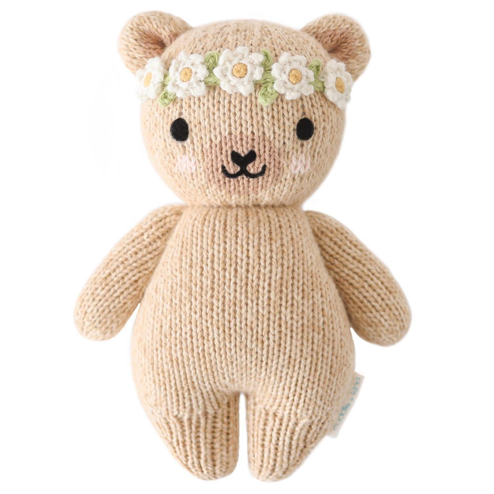 Janie and Jack Baby honey bear (flower crown)
