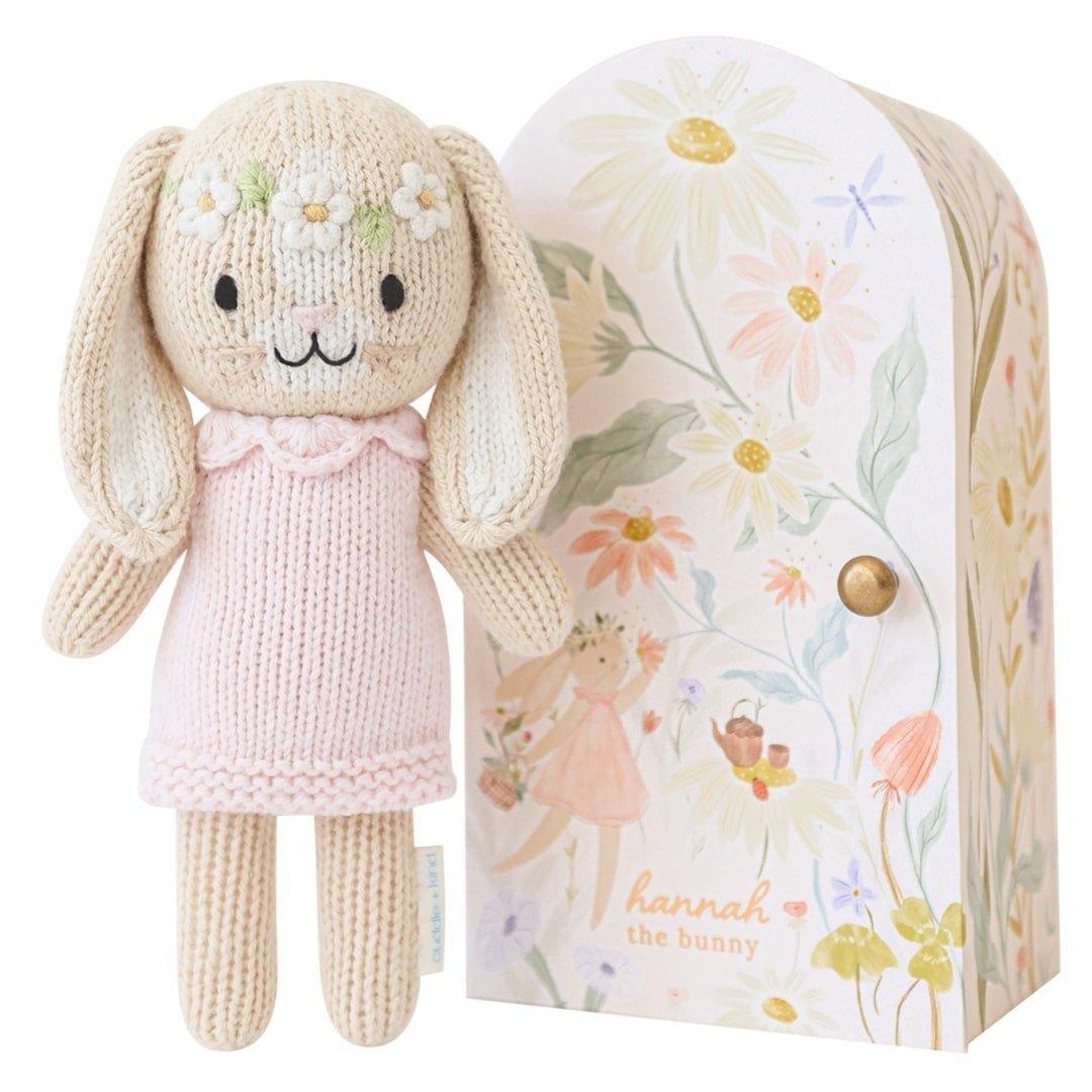 Janie and Jack Tiny Hannah the bunny (blush)