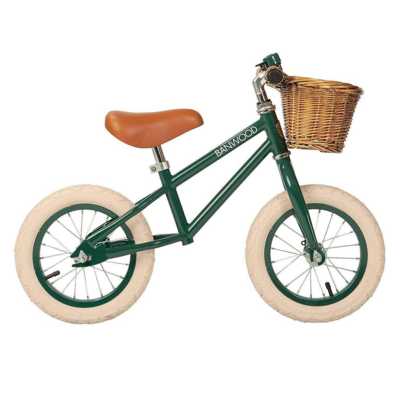Janie and Jack Balance Bike First Go Dark Green