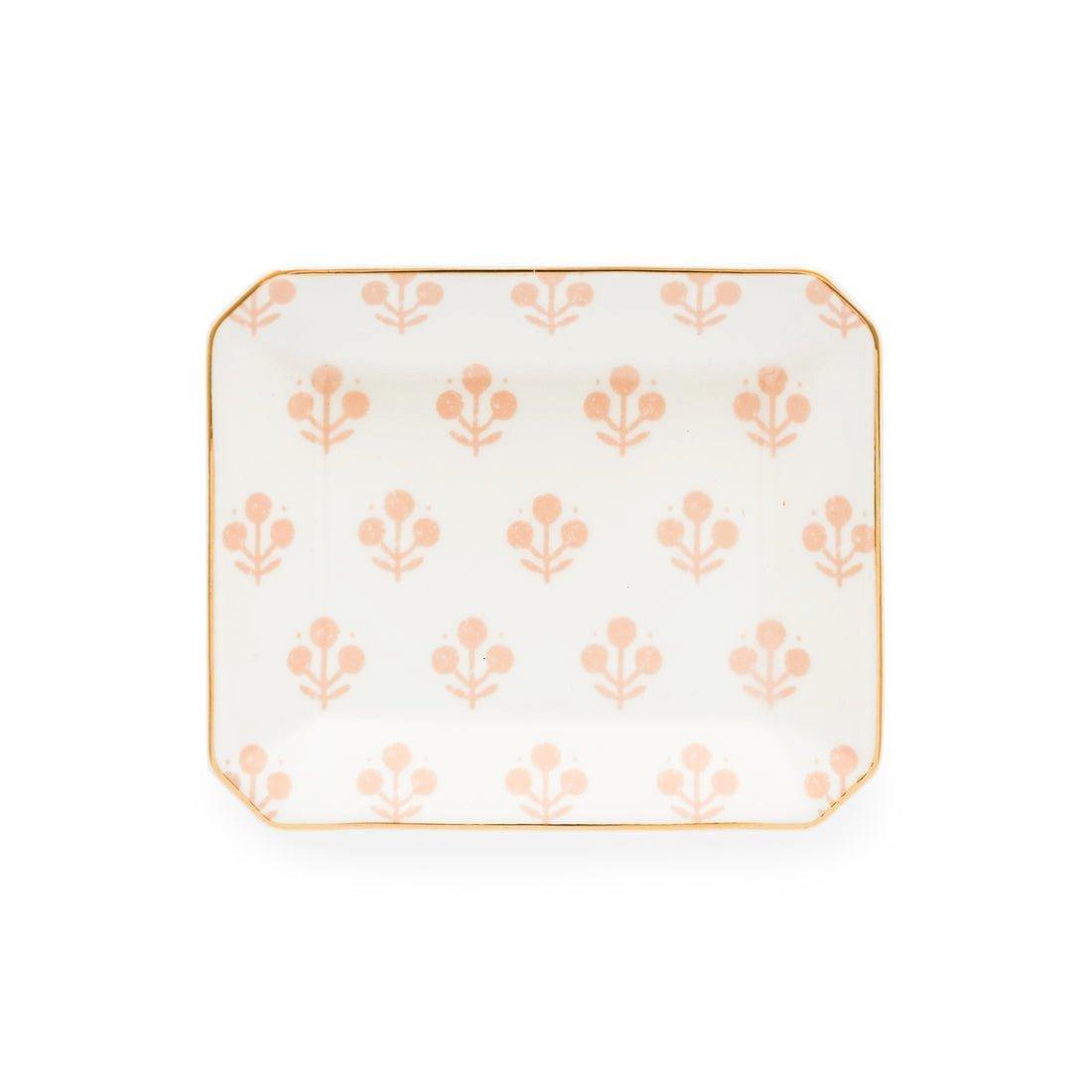Janie and Jack Rose Floral Trinket Tray