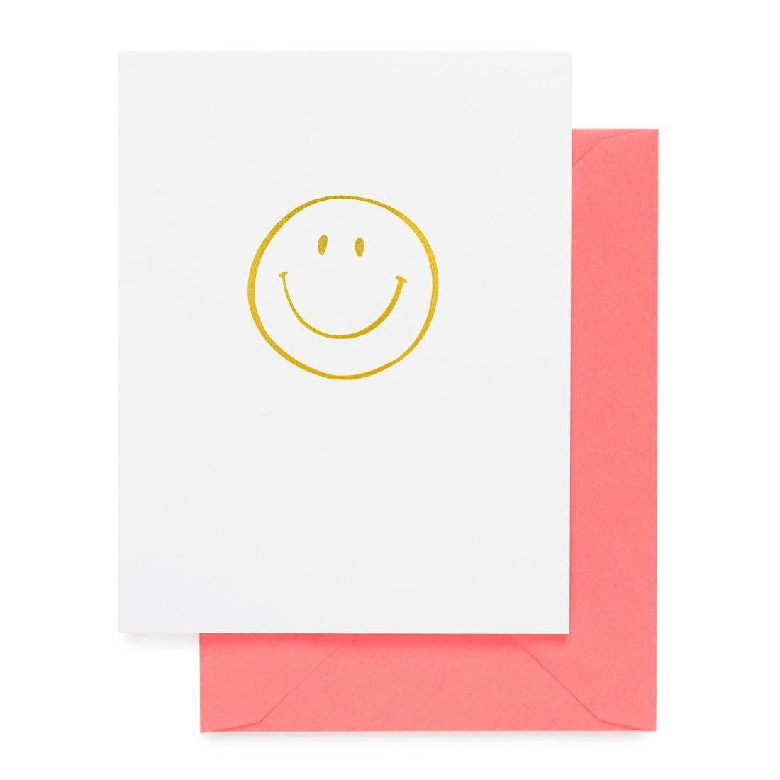 Janie and Jack Smiley Face Greeting Card