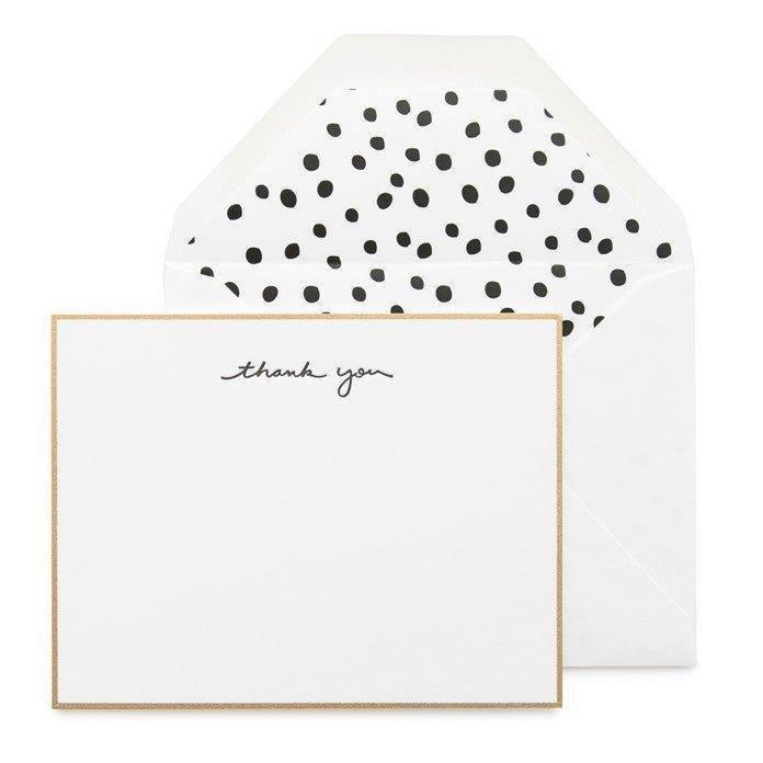 Janie and Jack Scatter Dot Thank You Card