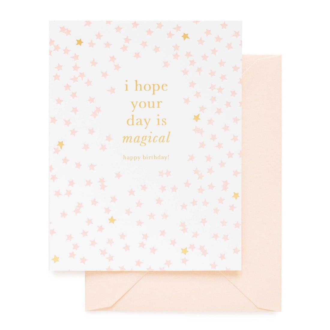 Janie and Jack Magical Happy Birthday Greeting Card