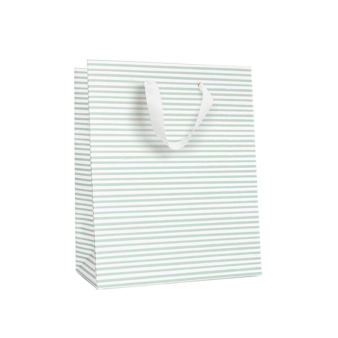 Janie and Jack Green Painted Stripe