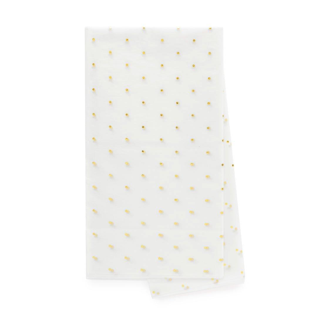 Janie and Jack Gold Dot Tissue Paper