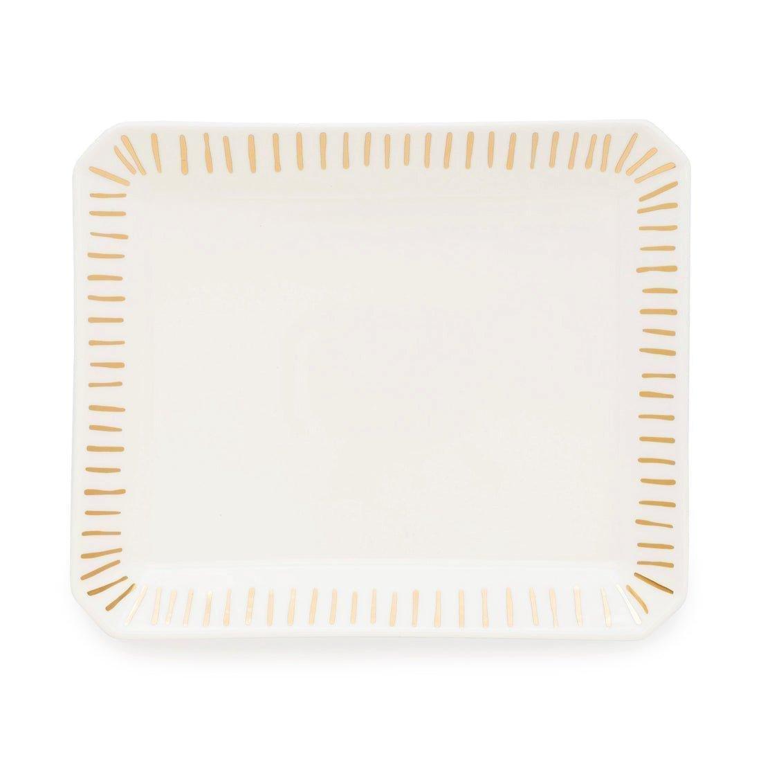 Janie and Jack Trinket Tray, Large Ticking Stripe