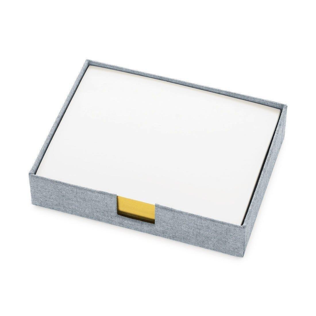 Janie and Jack Desk Jotter, Chambray
