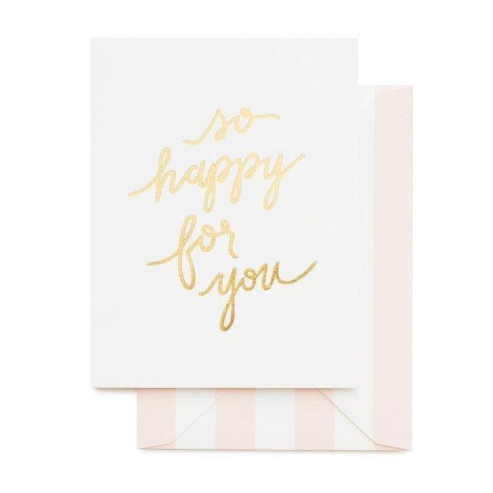 Janie and Jack So Happy for You Greeting Card