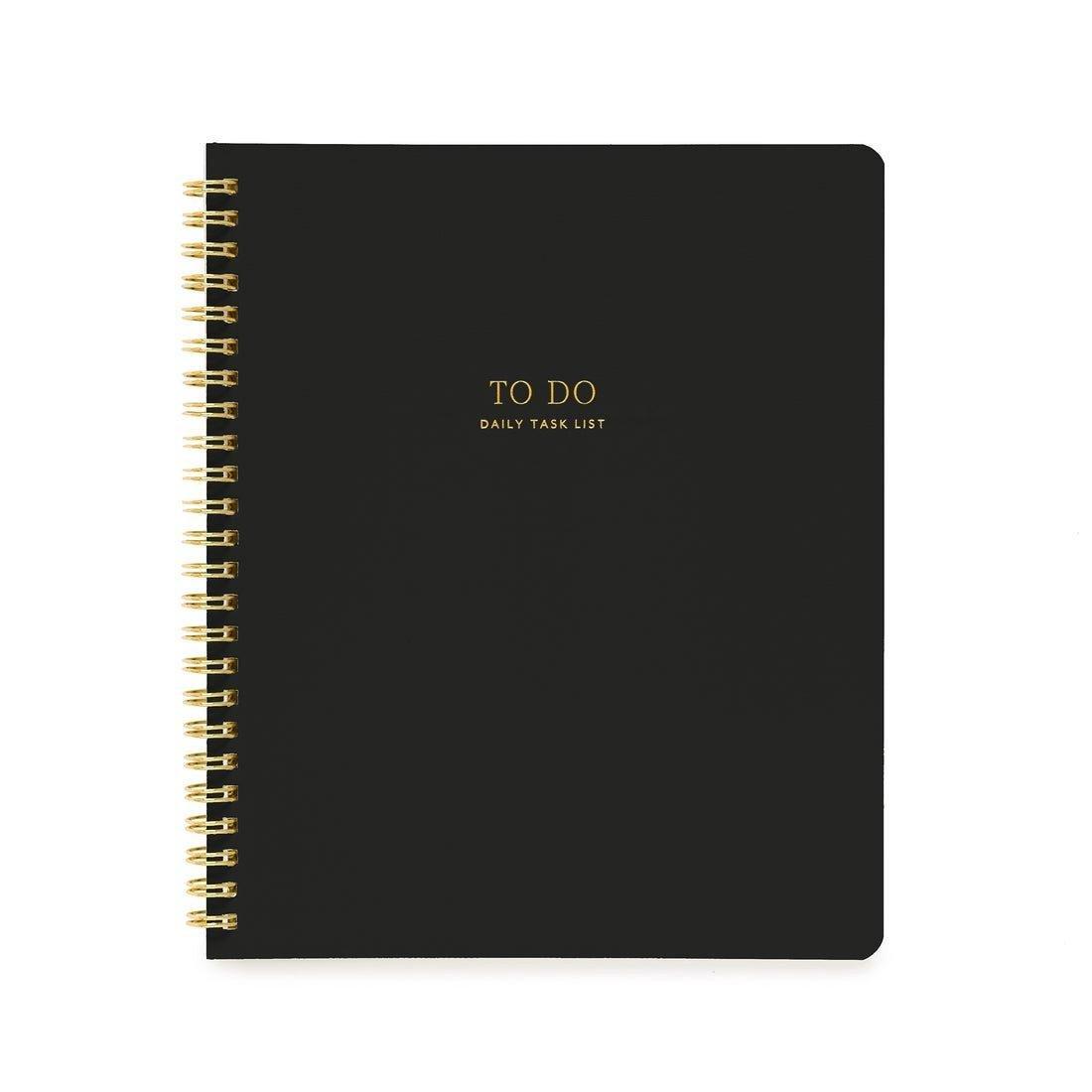Janie and Jack To Do Notebook, Black