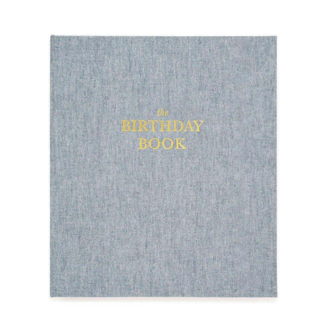 Janie and Jack Chambray Birthday Book
