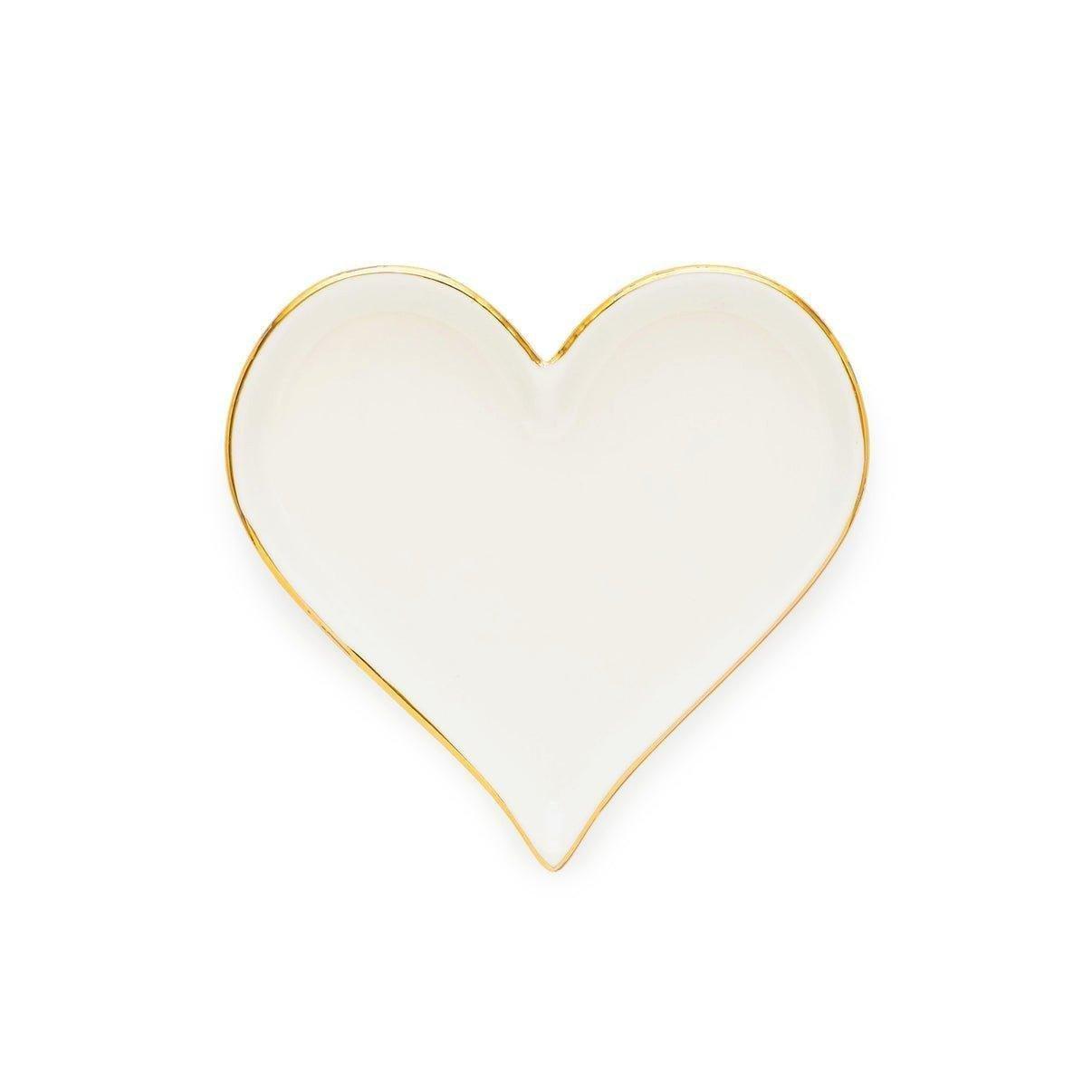 Janie and Jack Trinket Tray, Bordered Heart
