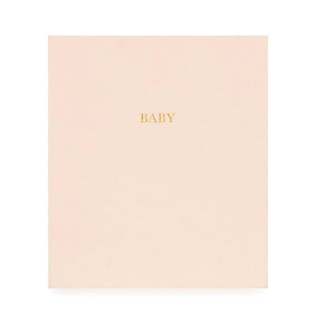 Janie and Jack Pale Pink Baby Book