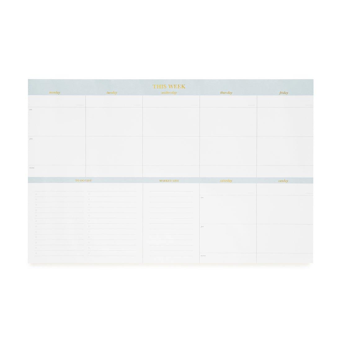 Janie and Jack Desktop Family Planning Pad