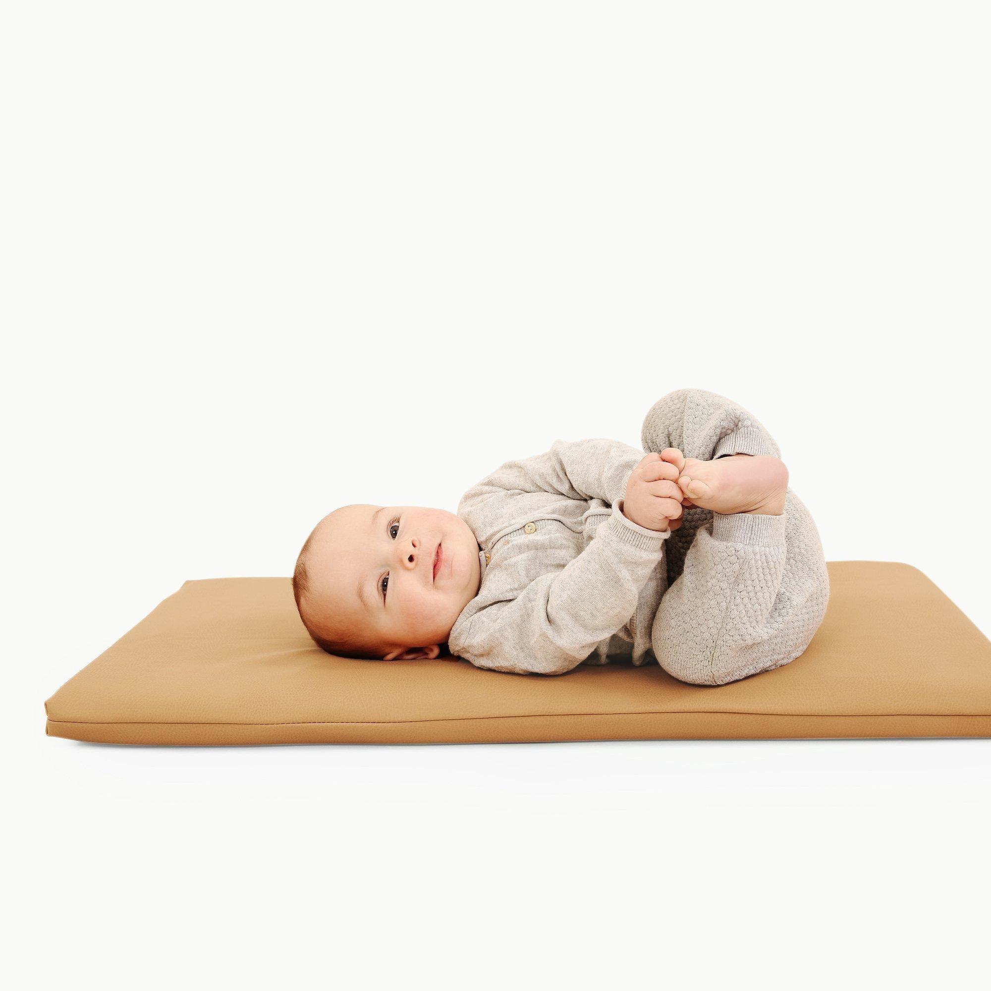 Janie and Jack Camel Padded Changing Mat