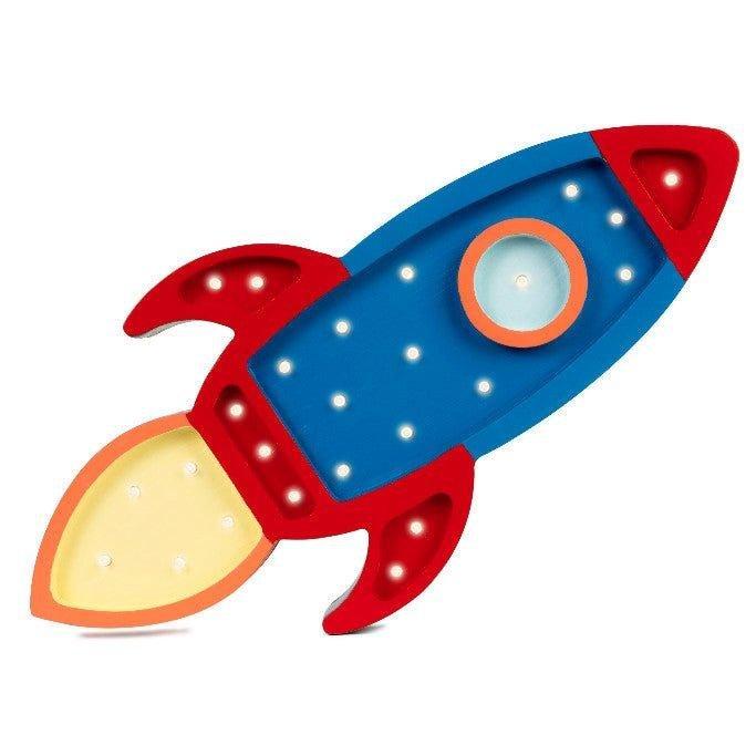 Janie and Jack Rocket Ship Lamp