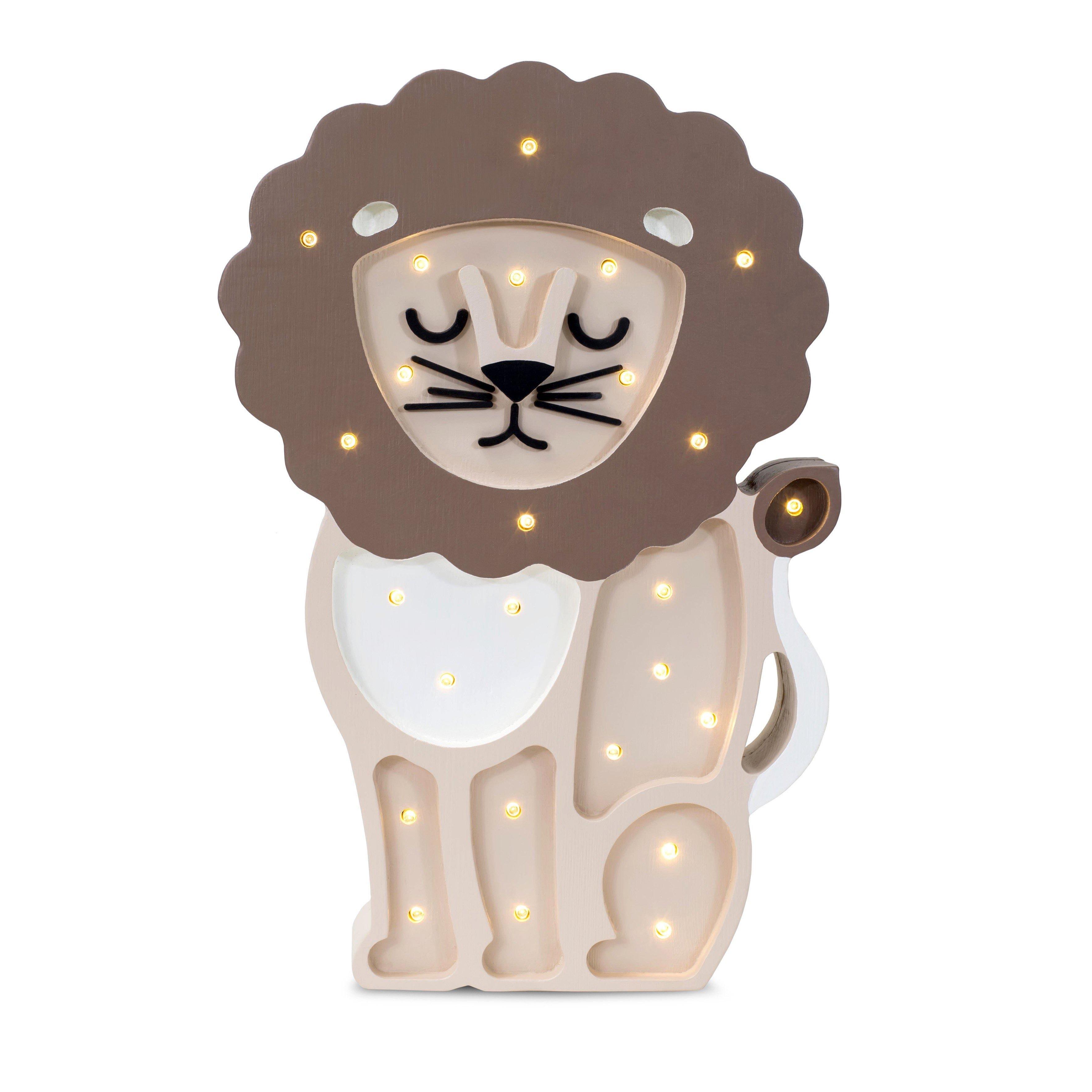 Janie and Jack Lion Lamp