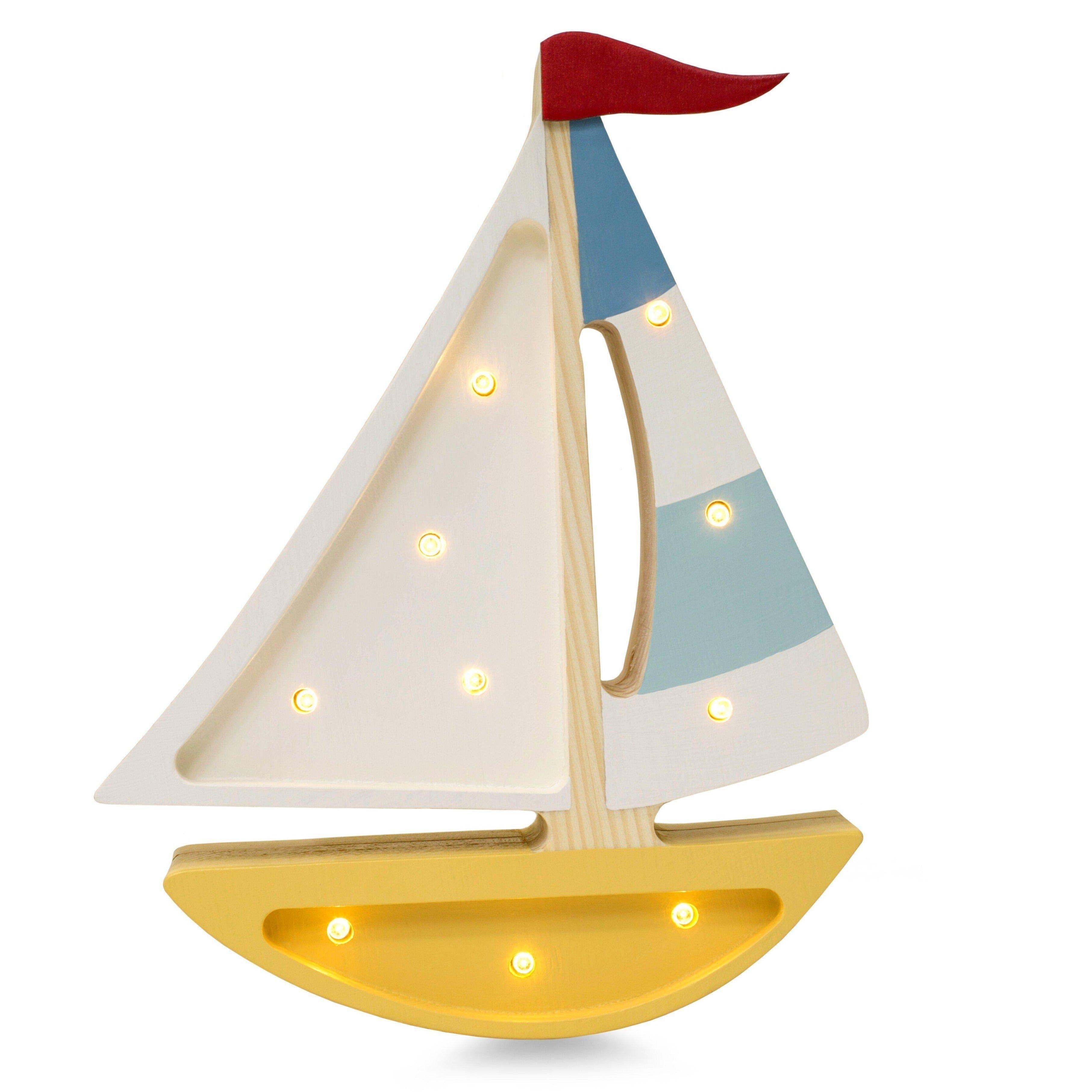 Janie and Jack Mini Sailboat Lamp