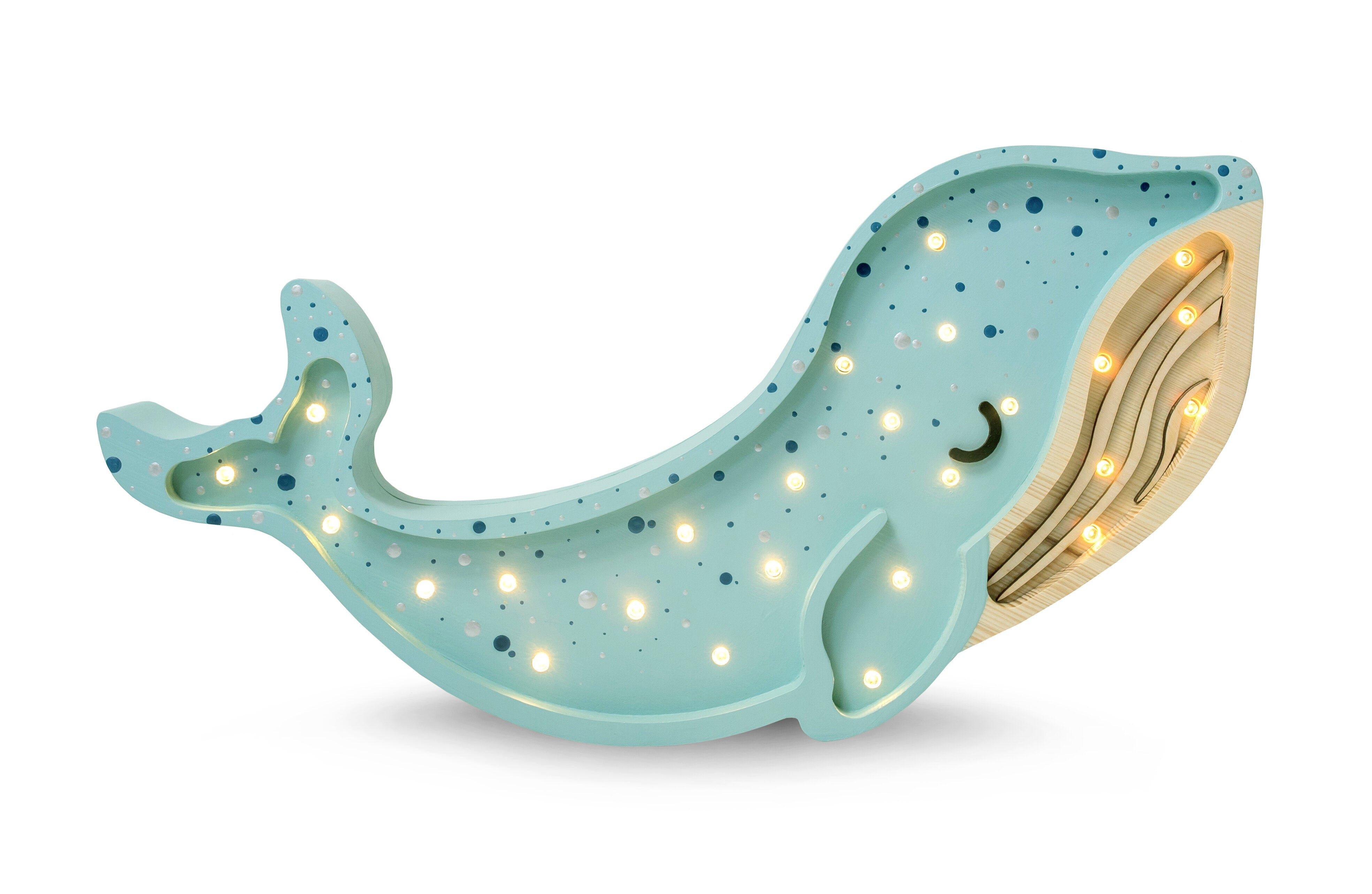 Janie and Jack Whale Lamp