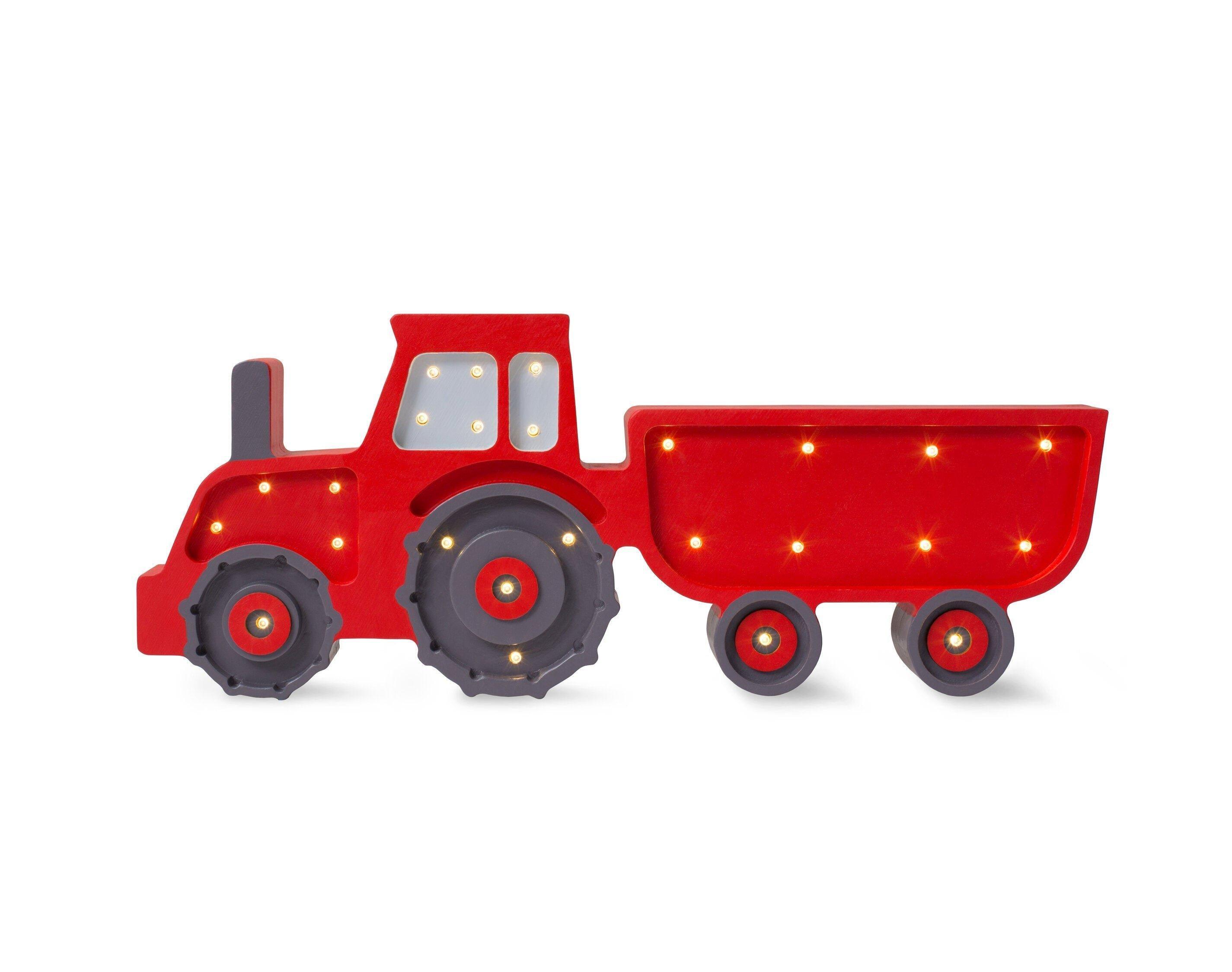 Janie and Jack Tractor Lamp