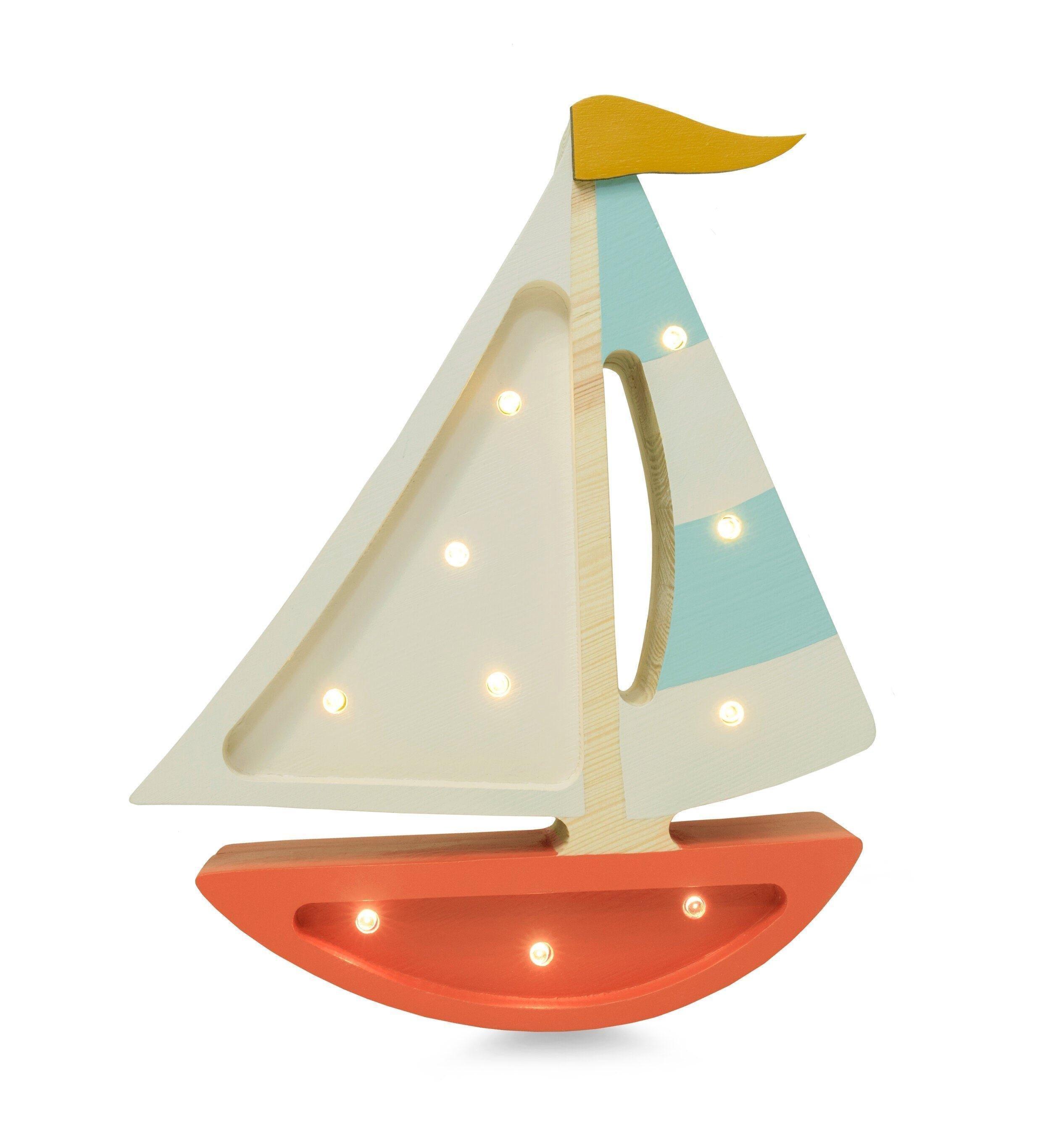Janie and Jack Mini Sailboat Lamp